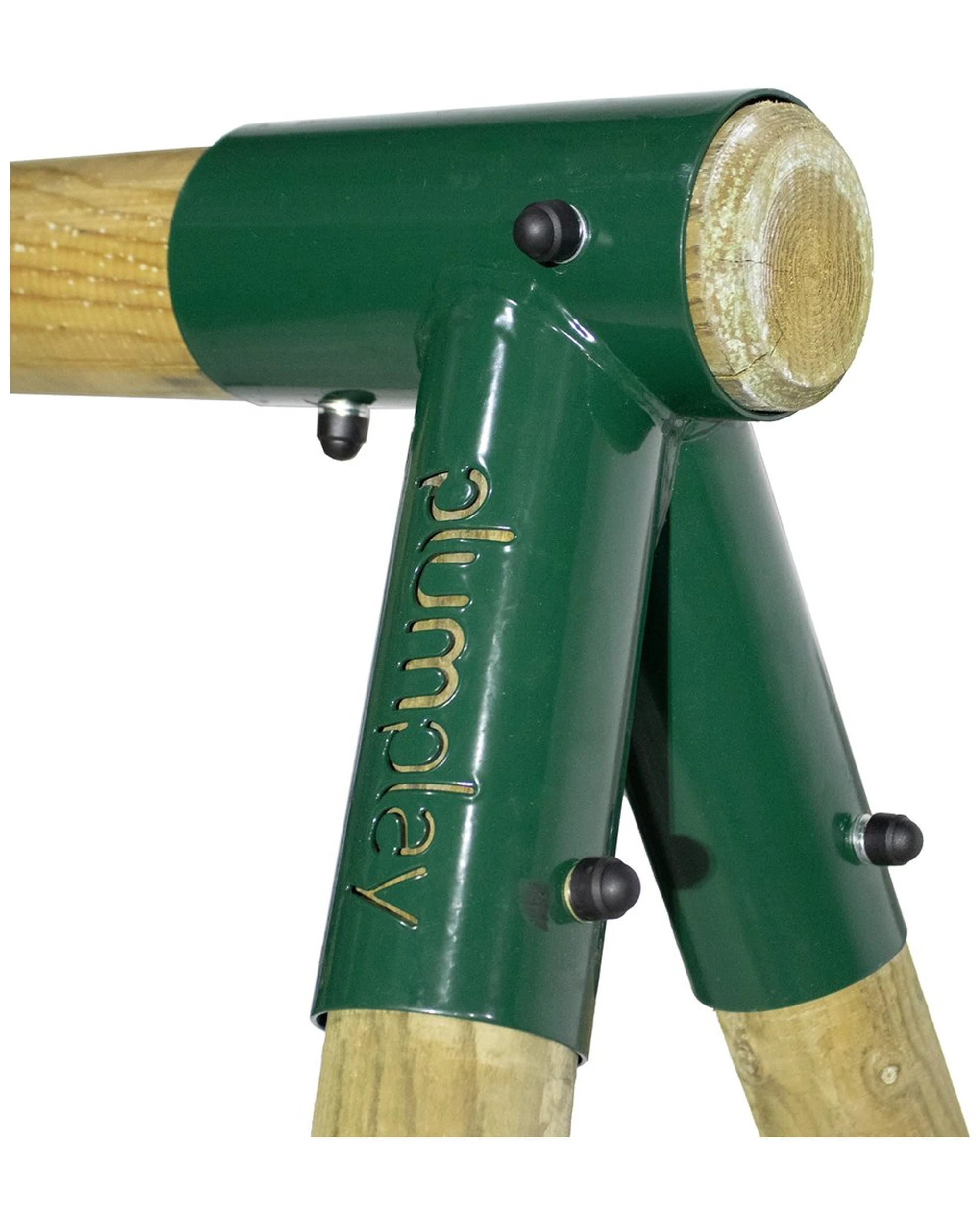 7 Plum Play Au Colobus Triple Wooden Swing Set With 2 Seat Glider For Kids, 7 of 7