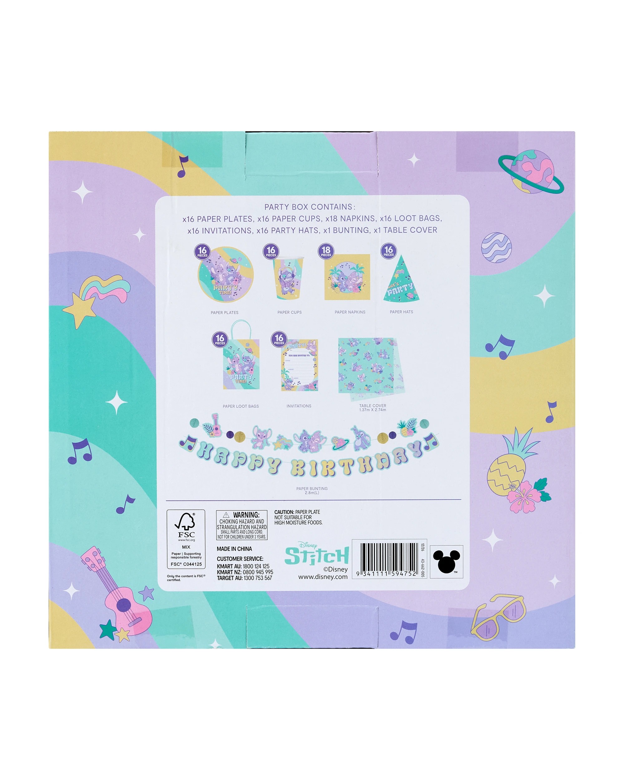 9 100 Piece Disney Stitch Party Box, 9 of 9