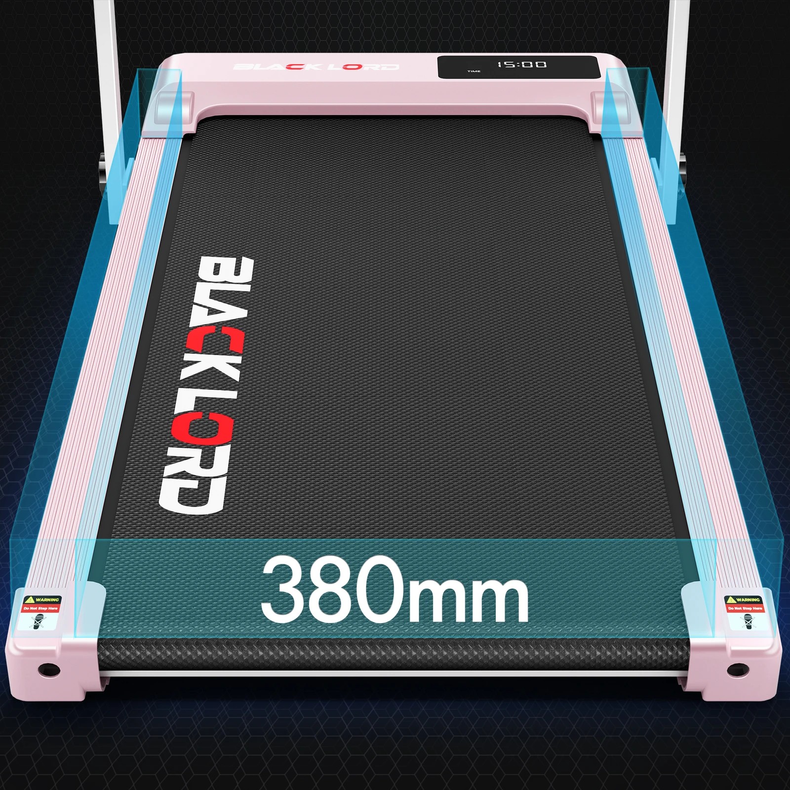 7 Black Lord Treadmill Electric Walking Pad Under Desk Home Gym Incline Fitness - Pink, 7 of 10