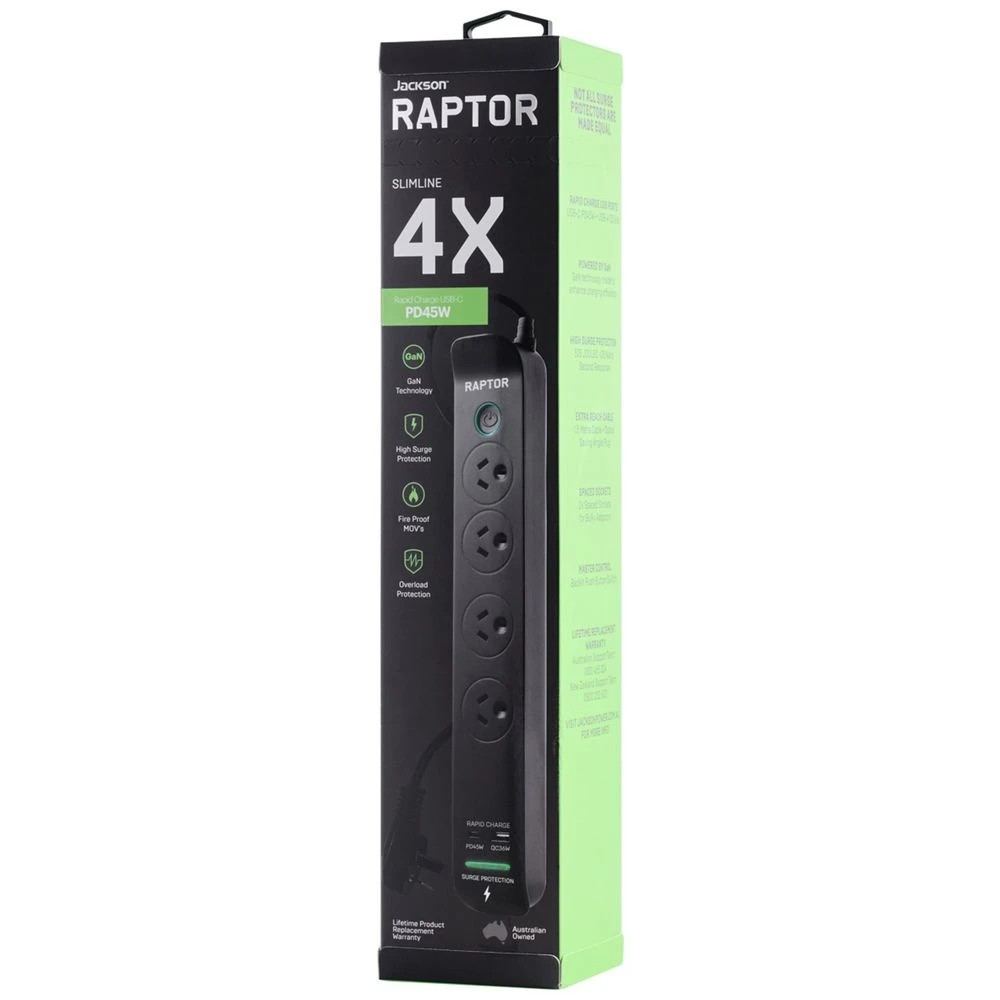 4 Jackson Raptor Surge Protected 4P Master Switch Powerboard, 4 of 4