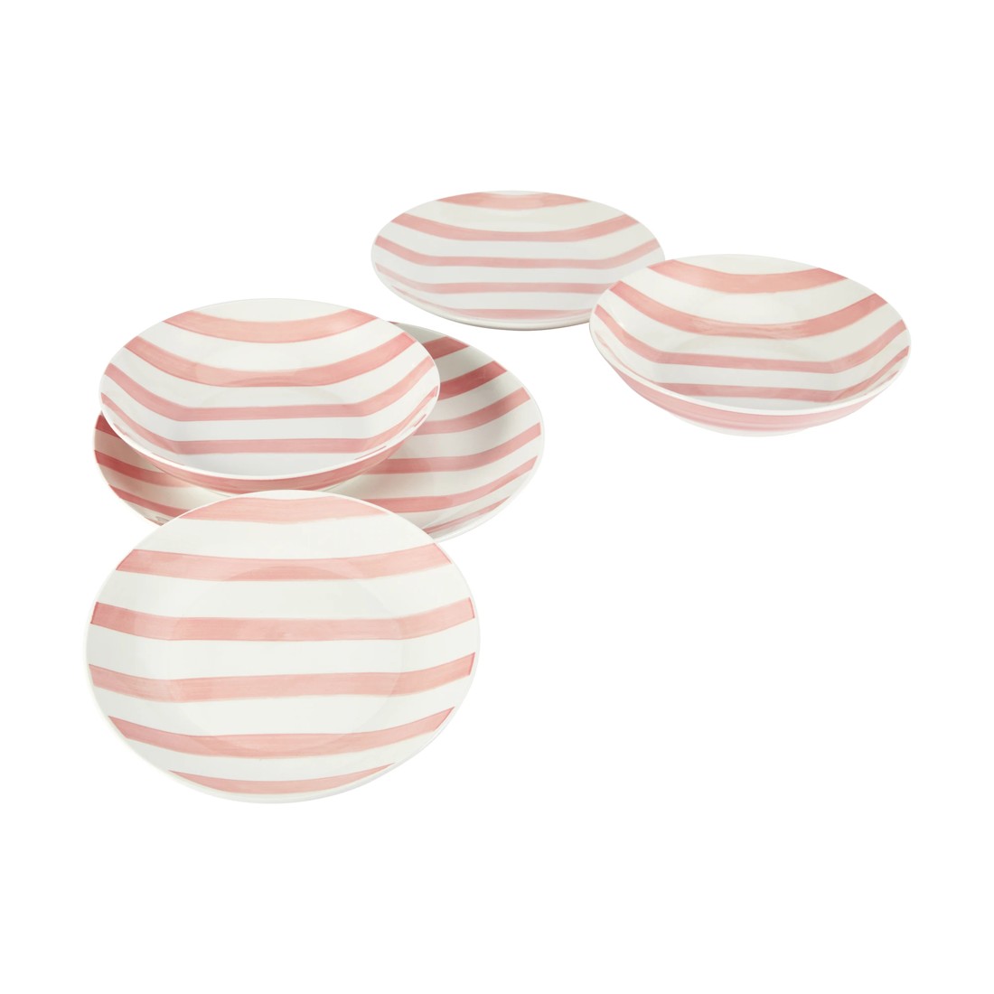 3 Pink Stripe 12 Piece Dinner Set, 3 of 7