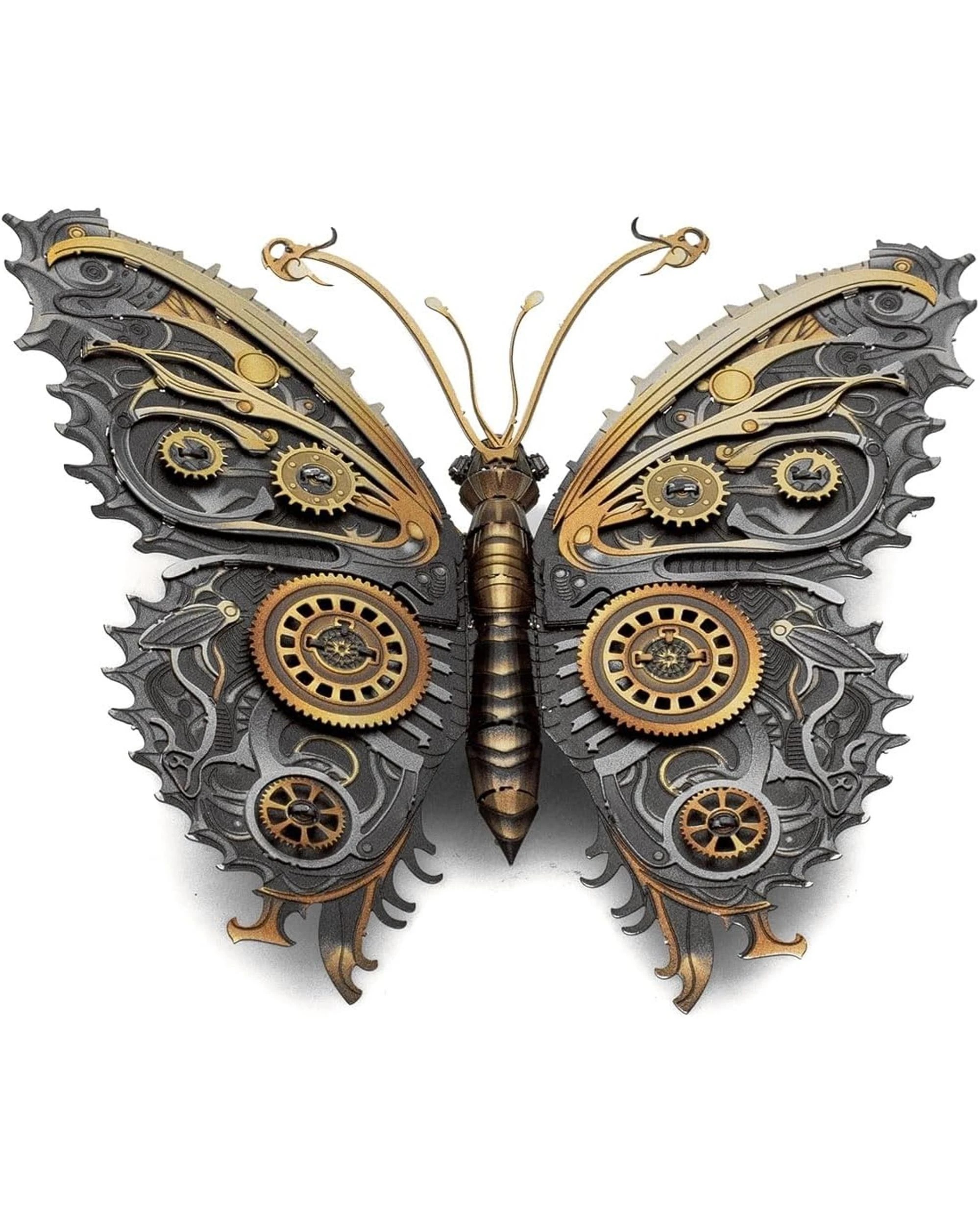 3 Metal Earth Steampunk Butterfly Steel Model Kit, 3 of 7