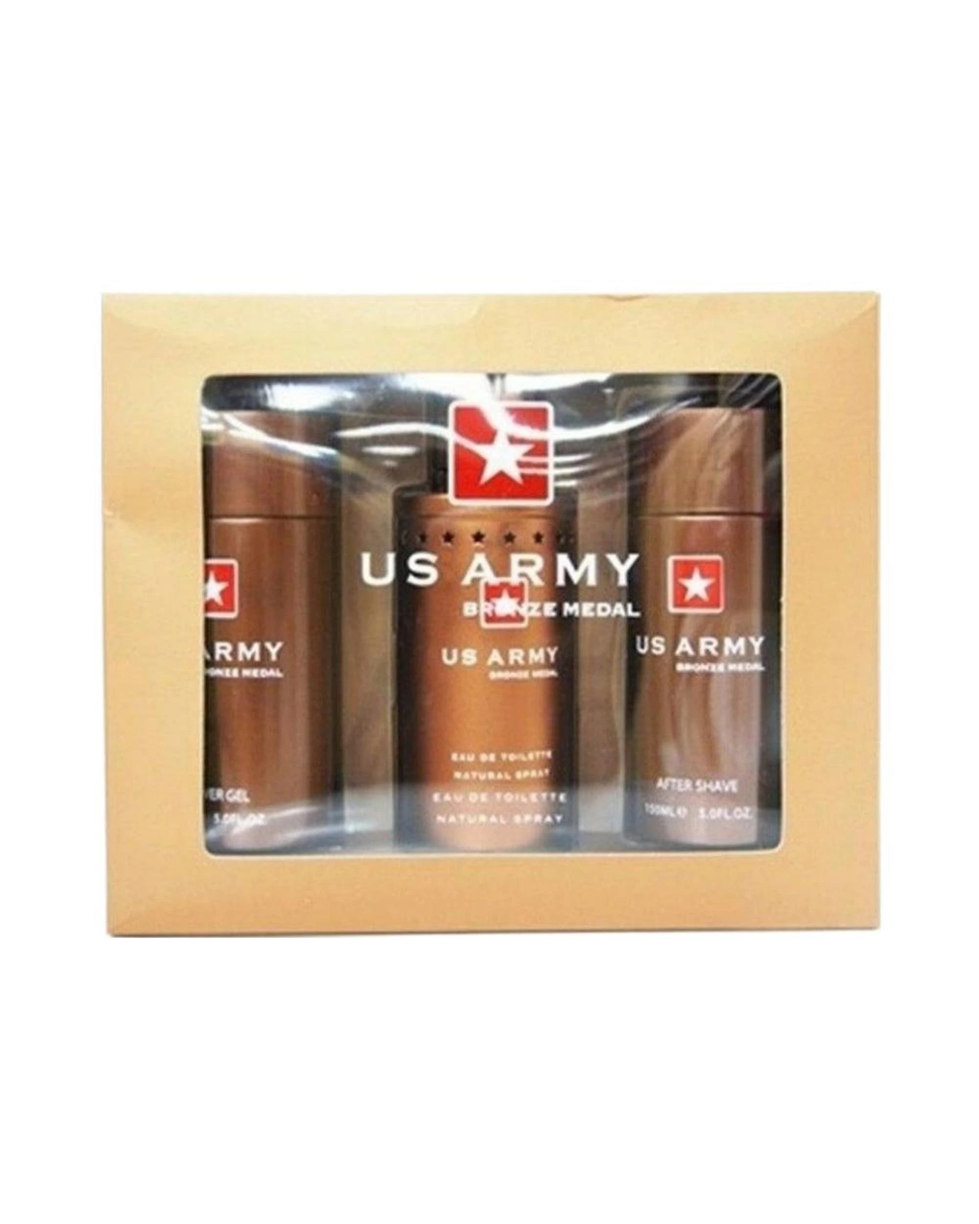 1 Ron Marone's US Army Bronze 3 Piece 100ml Eau de Toilette, 1 of 1