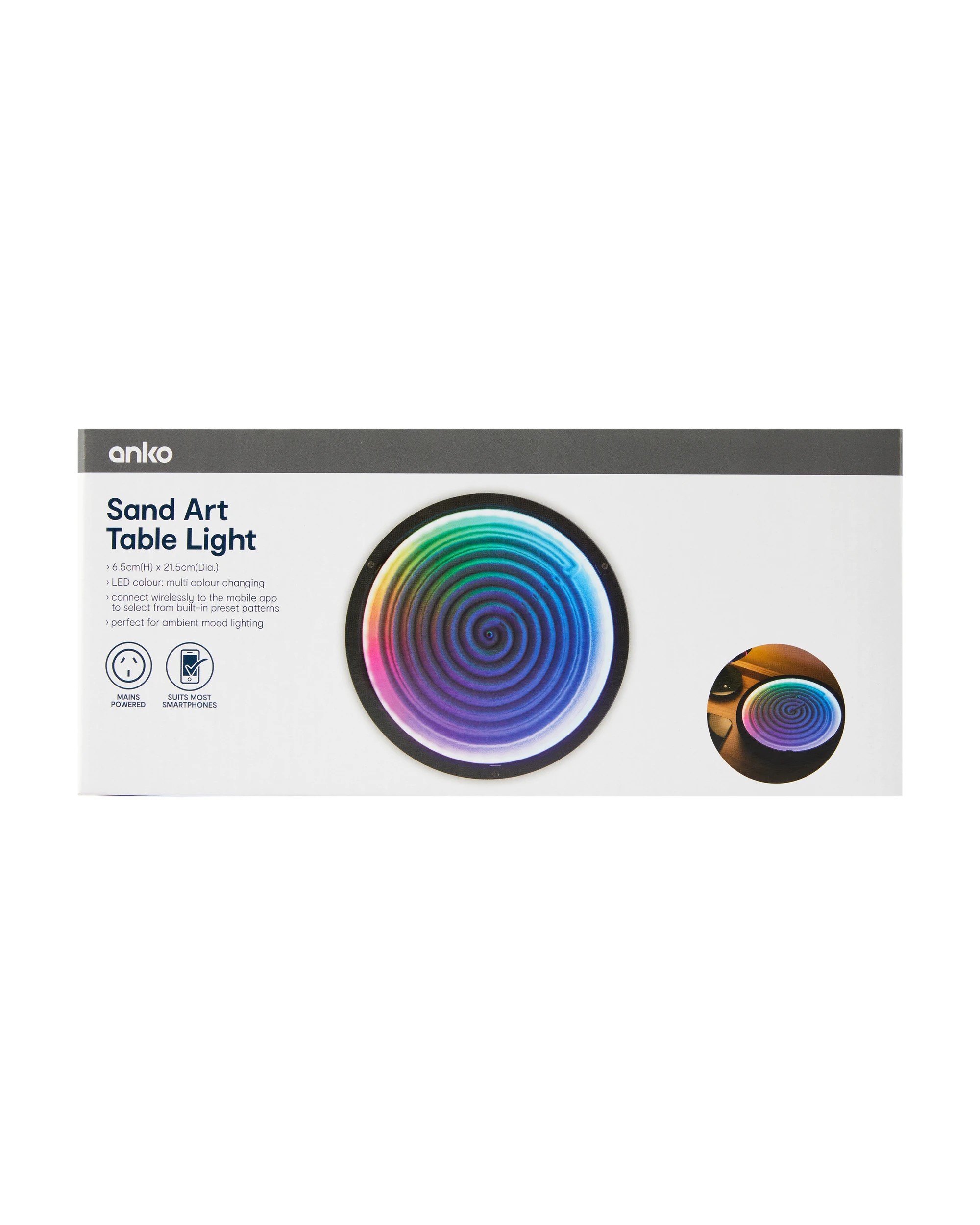 Sand Art Table Light - Kmart