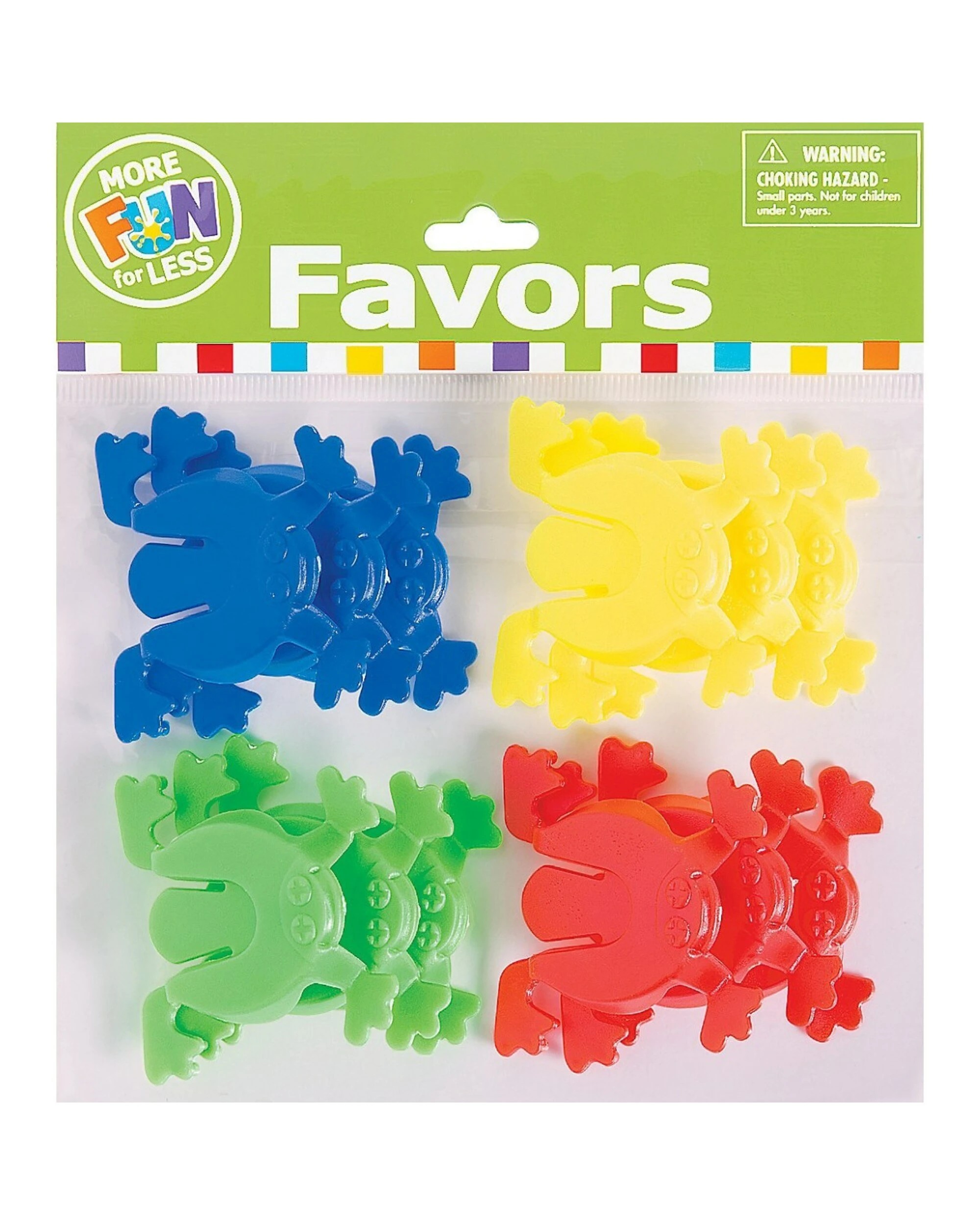 1 Partyrama Plastic Jumping Frogs Pack of 12, 1 of 1