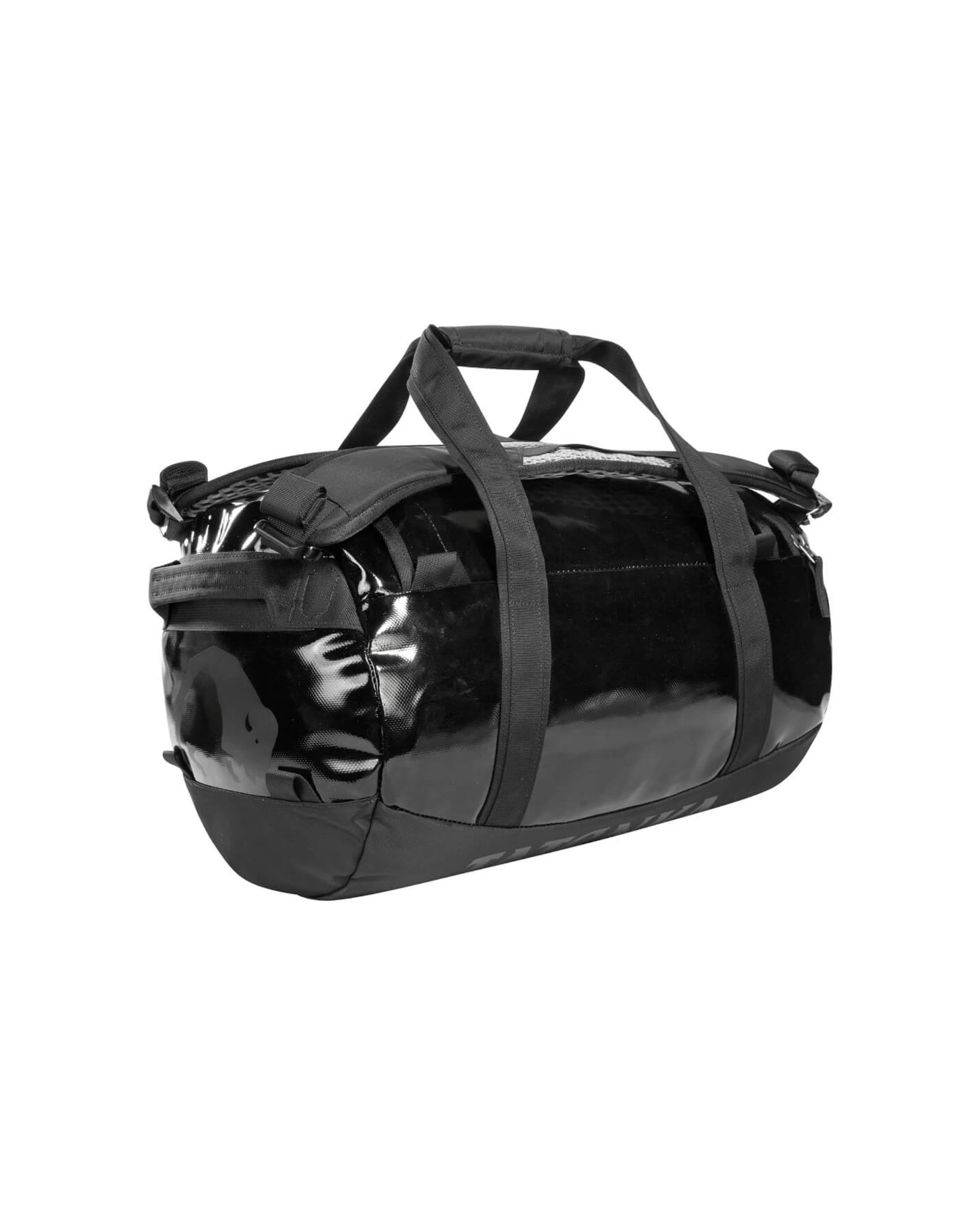 2 Tatonka Nylon Barrel Duffel Outdoor Travel Bag XS 25L With Padded Base - Black, 2 of 4