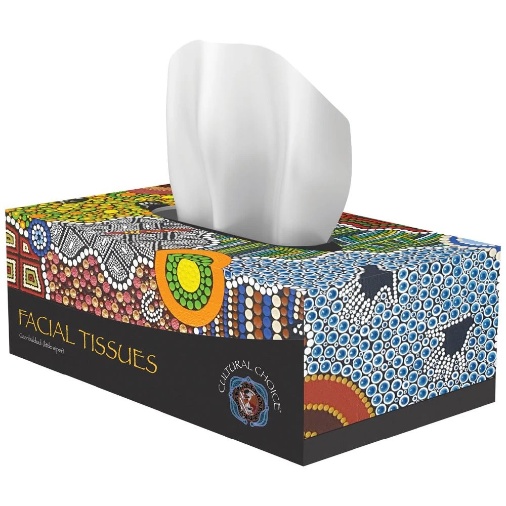 1 Cultural Choice Facial Tissues 100 Sheets, 1 of 2
