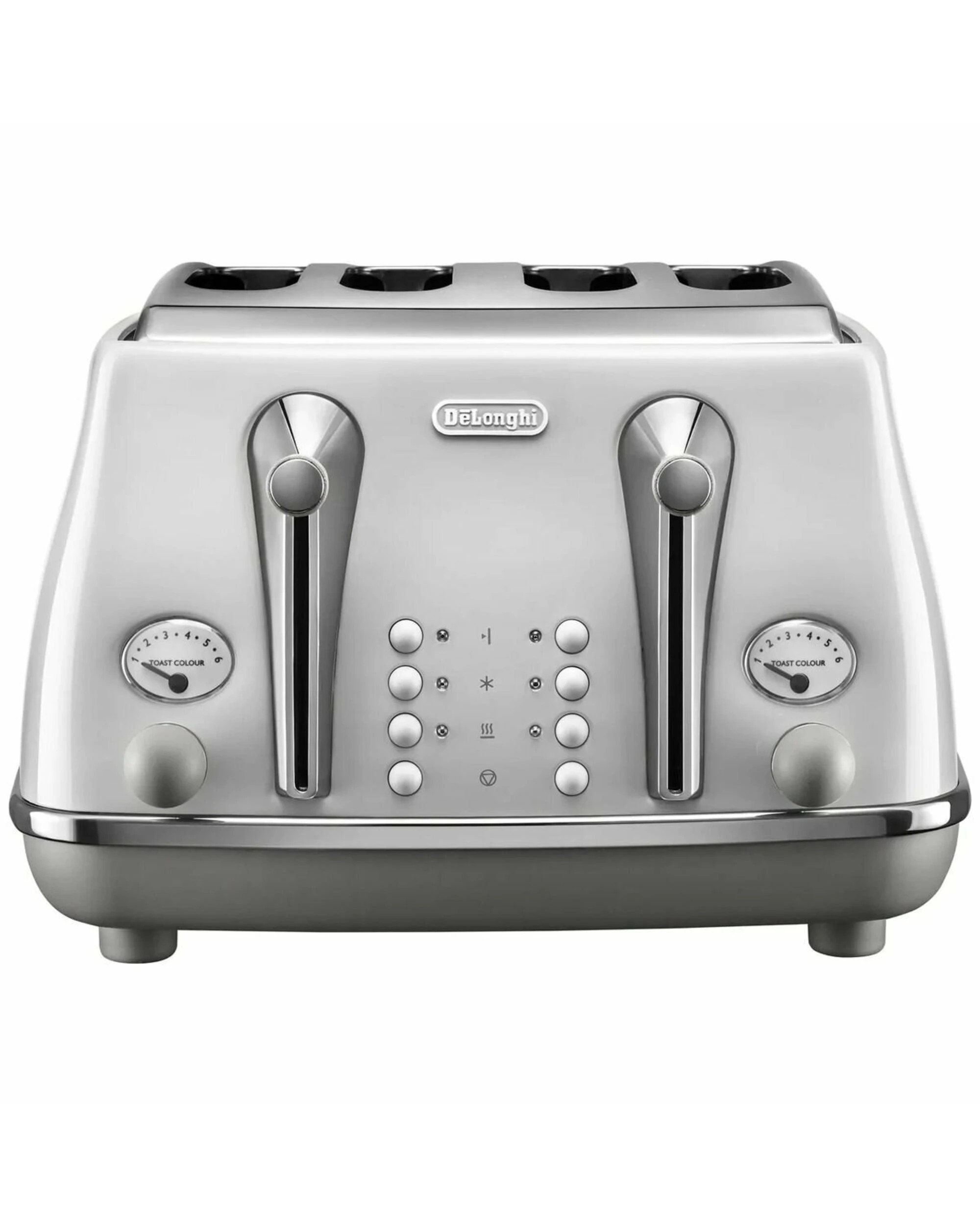 2 De'Longhi Icona Capitals Kettle and Four Slice Toaster Breakfast Pack, 2 of 3