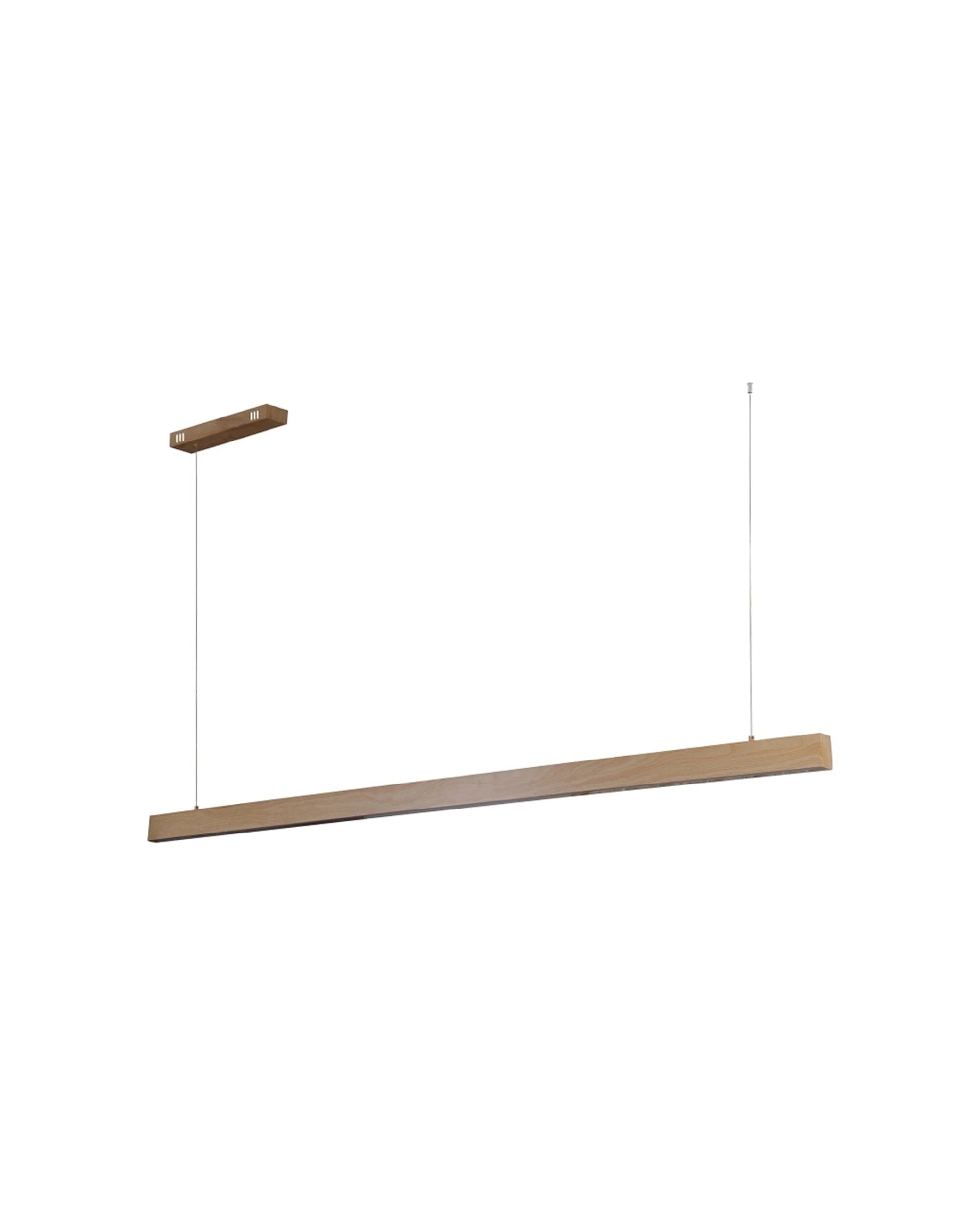 Lexi Lighting Maisie LED Pendant Light Small Wood Grain 40W Matte ...