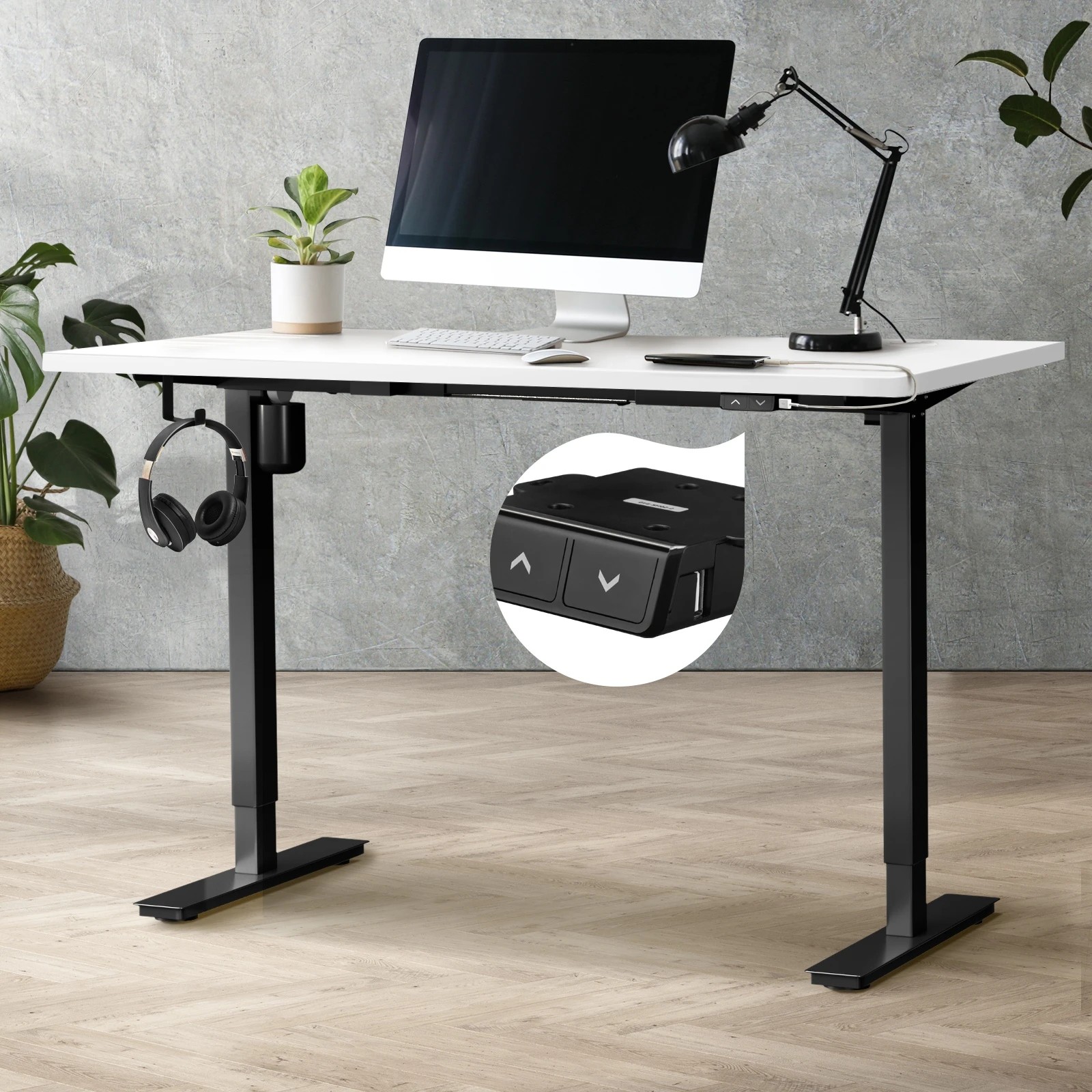 2 Oikiture 150cm Electric Standing Desk Single Motor
 - Multi, 2 of 4