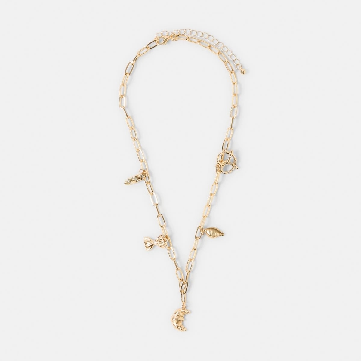 2 Carb Charms Necklace - Gold Tone, 2 of 4