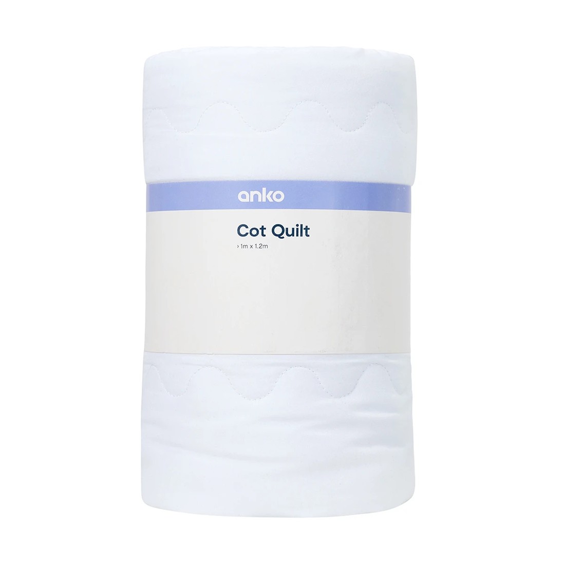 1 Cot Quilt - White, 1 of 4