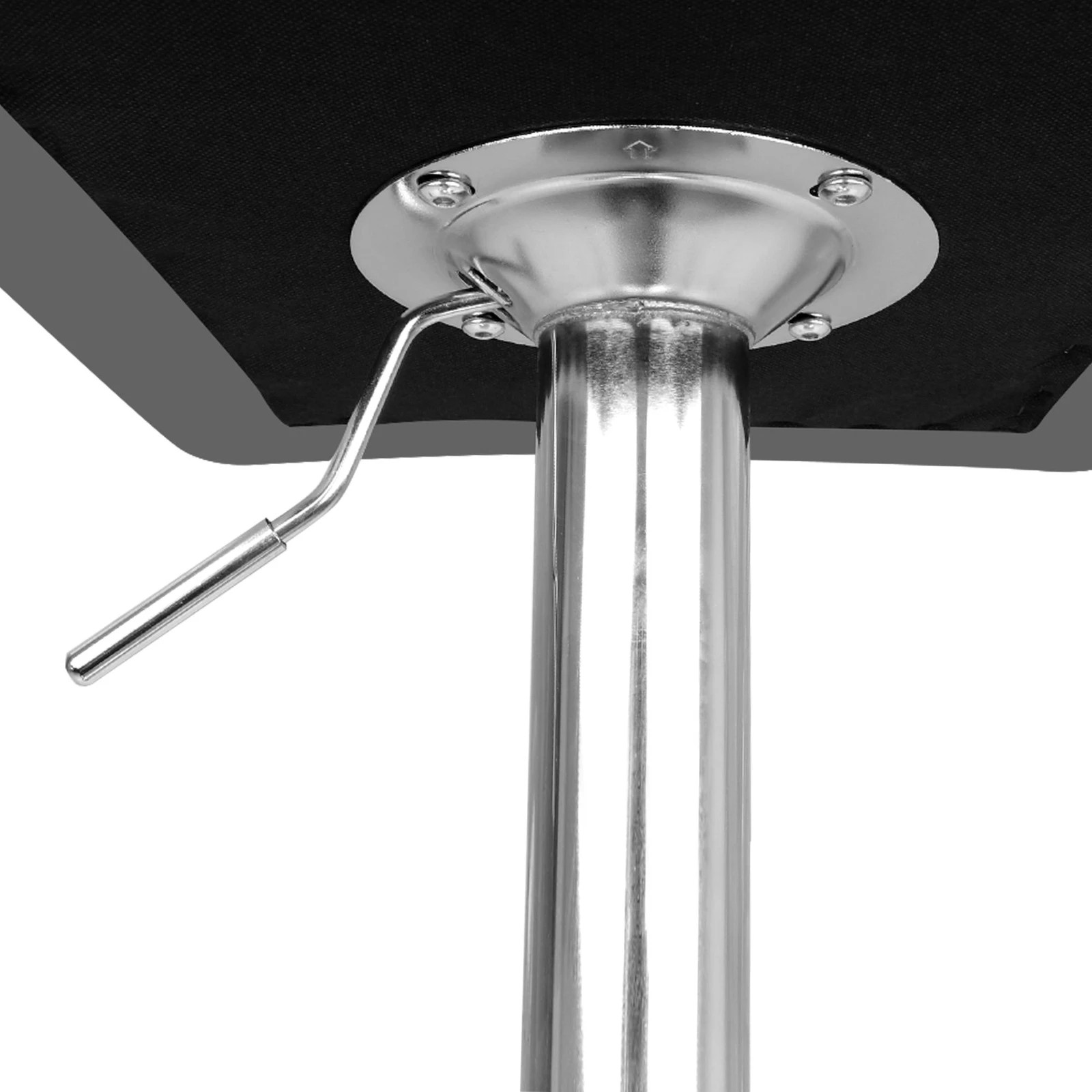 7 Alfordson 2x Kitchen Bar Stools Swivel Bar Stool Leather Chairs Willa - Grey, 7 of 10