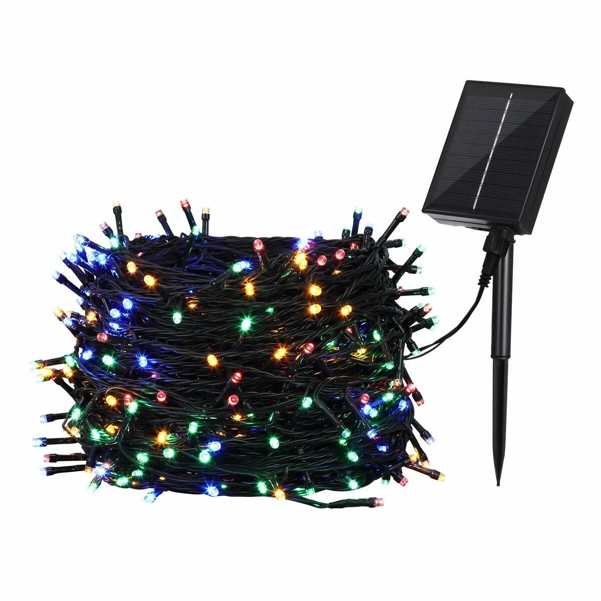 4 AUSWAY Solar Fairy String Light LED Xmas Falling Twinkle Tree Decoration, 4 of 5