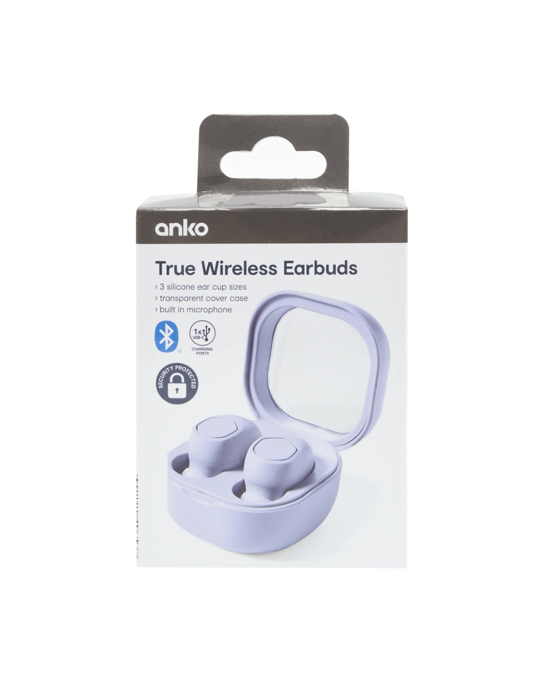 6 True Wireless Earbuds - Lavender, 6 of 7