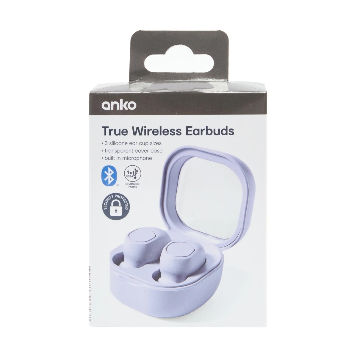 6 True Wireless Earbuds - Lavender, 6 of 7
