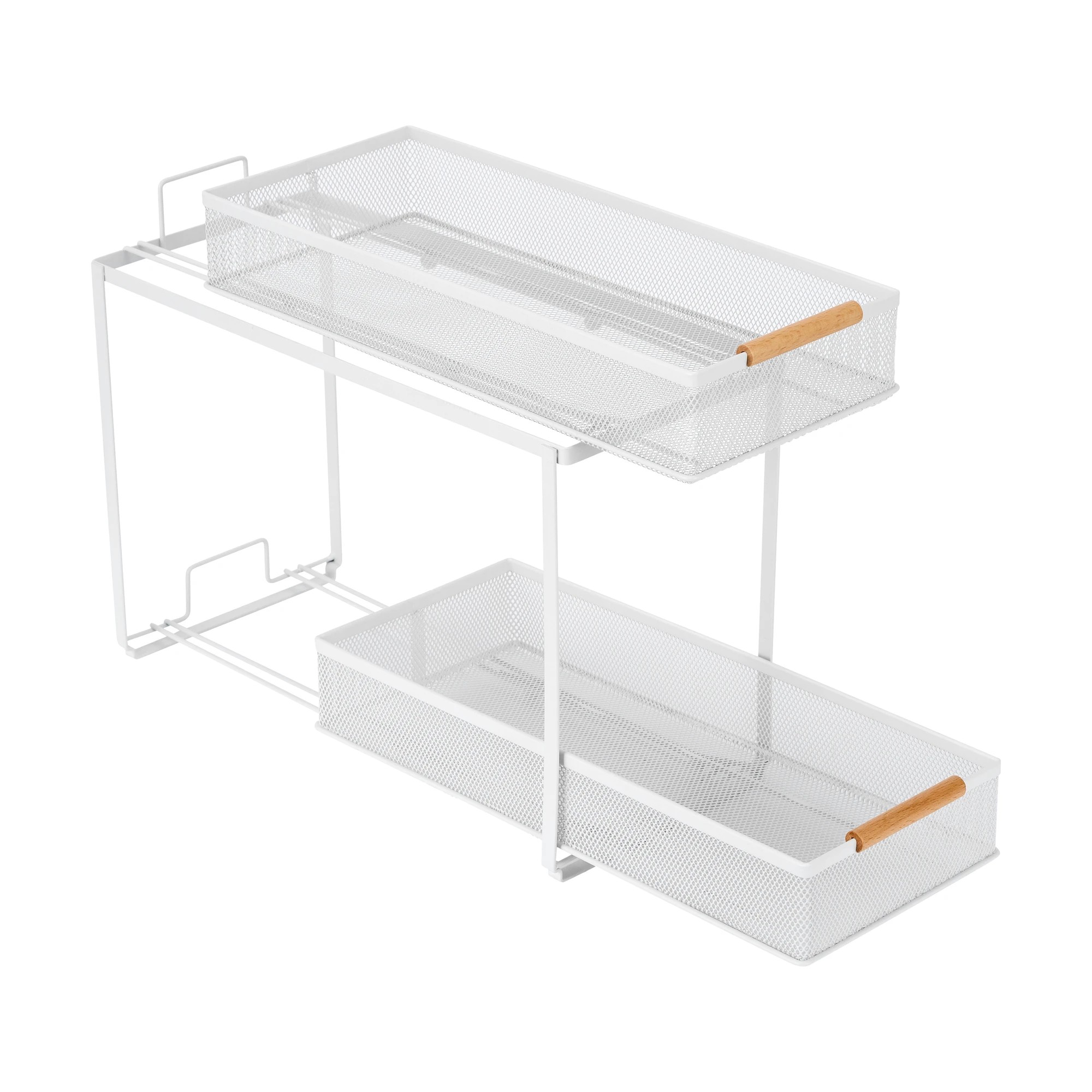 4 2 Tier Mesh Sliding Trays, 4 of 4