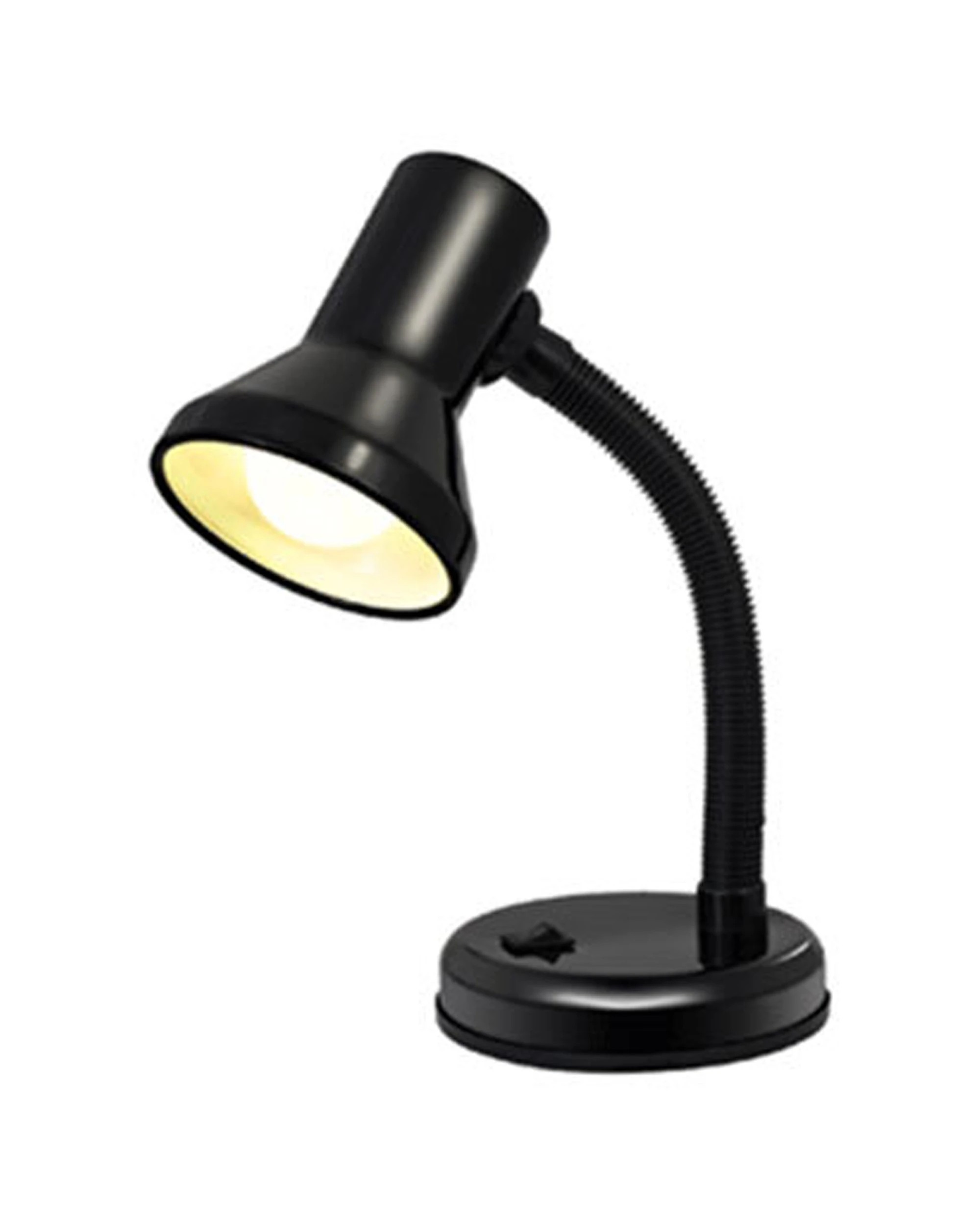 1 Sansai Student Desk Lamp/light W/ Adjustable/flexible Neck Home/office Black - Black, 1 of 2