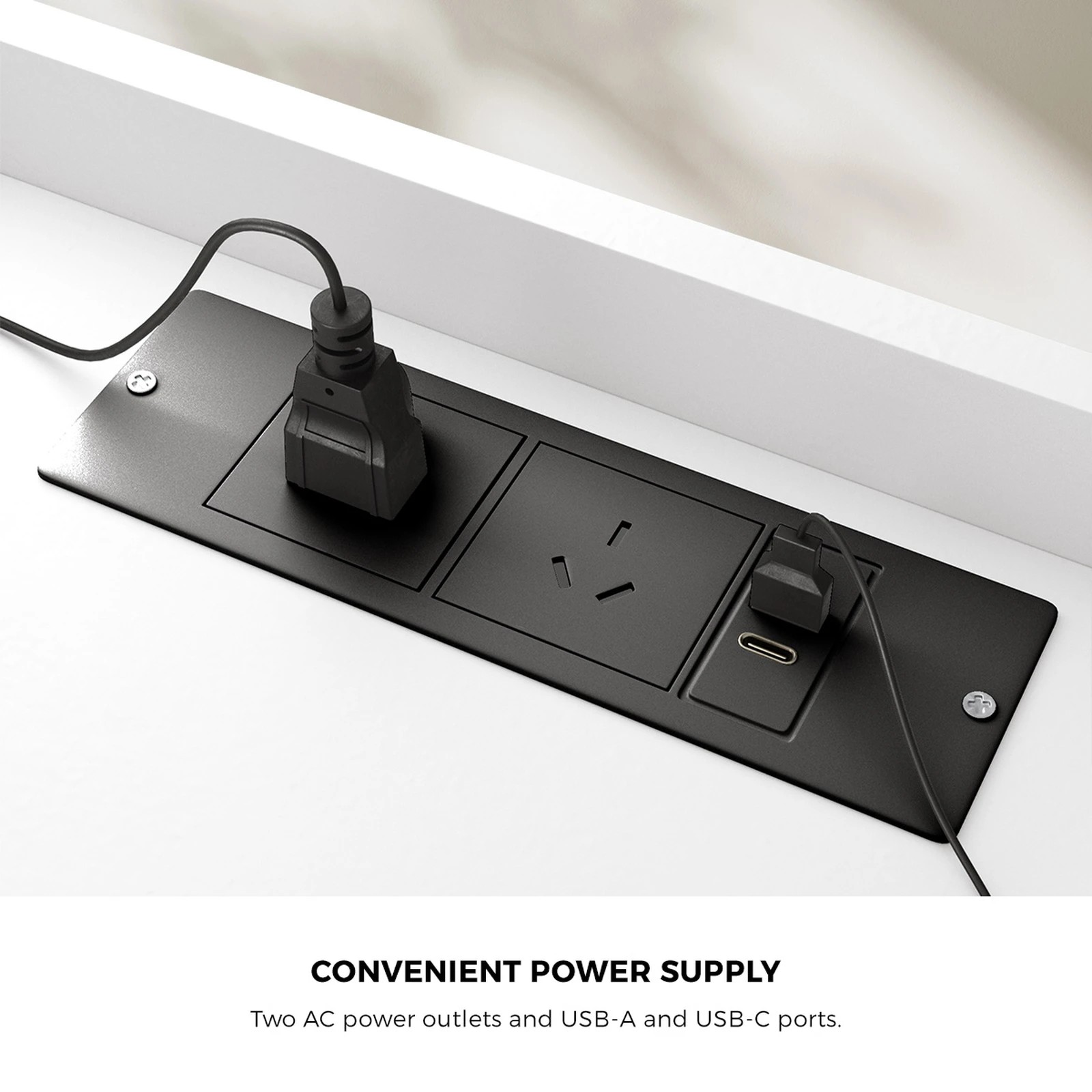 5 Oikiture Bedside Table Led Nightstand Usb Charging Station
 - White, 5 of 10