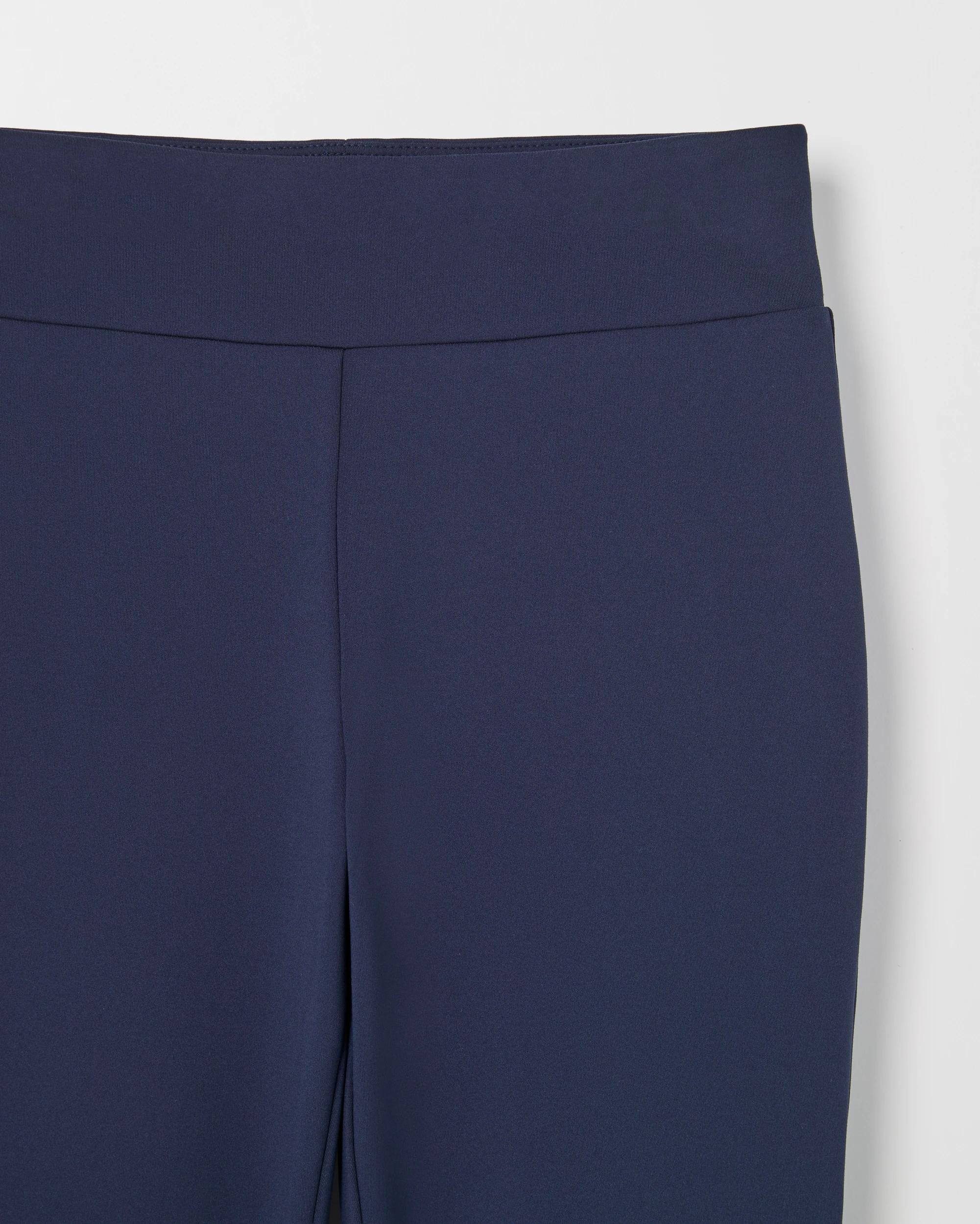 2 Target Kids Active Crop Length Flare Leggings NAVY, 2 of 2