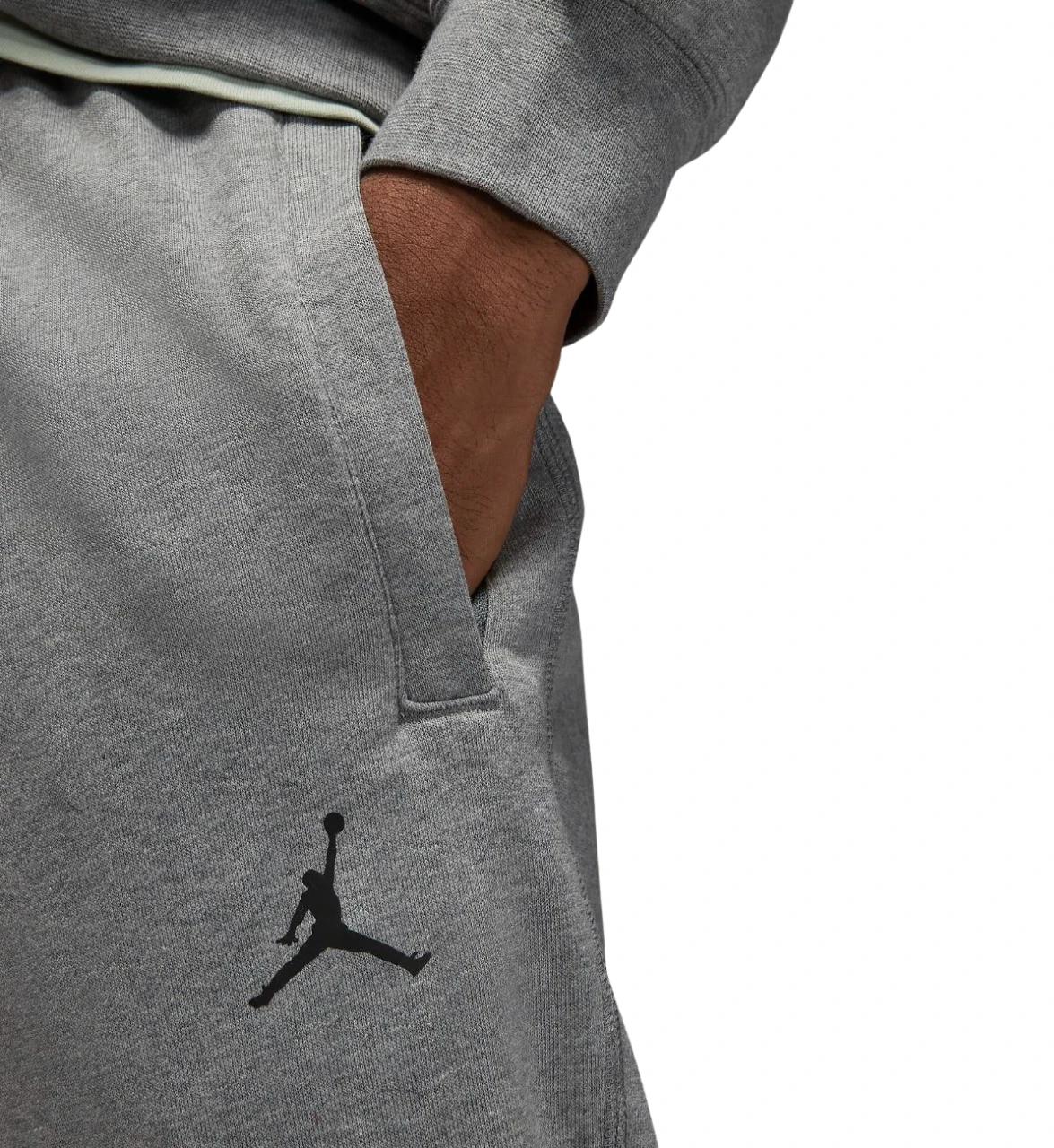 5 Nike Mens Jordan Dri-FIT Sport Grey Fleece Joggers Athletic Trackies GREY, 5 of 6
