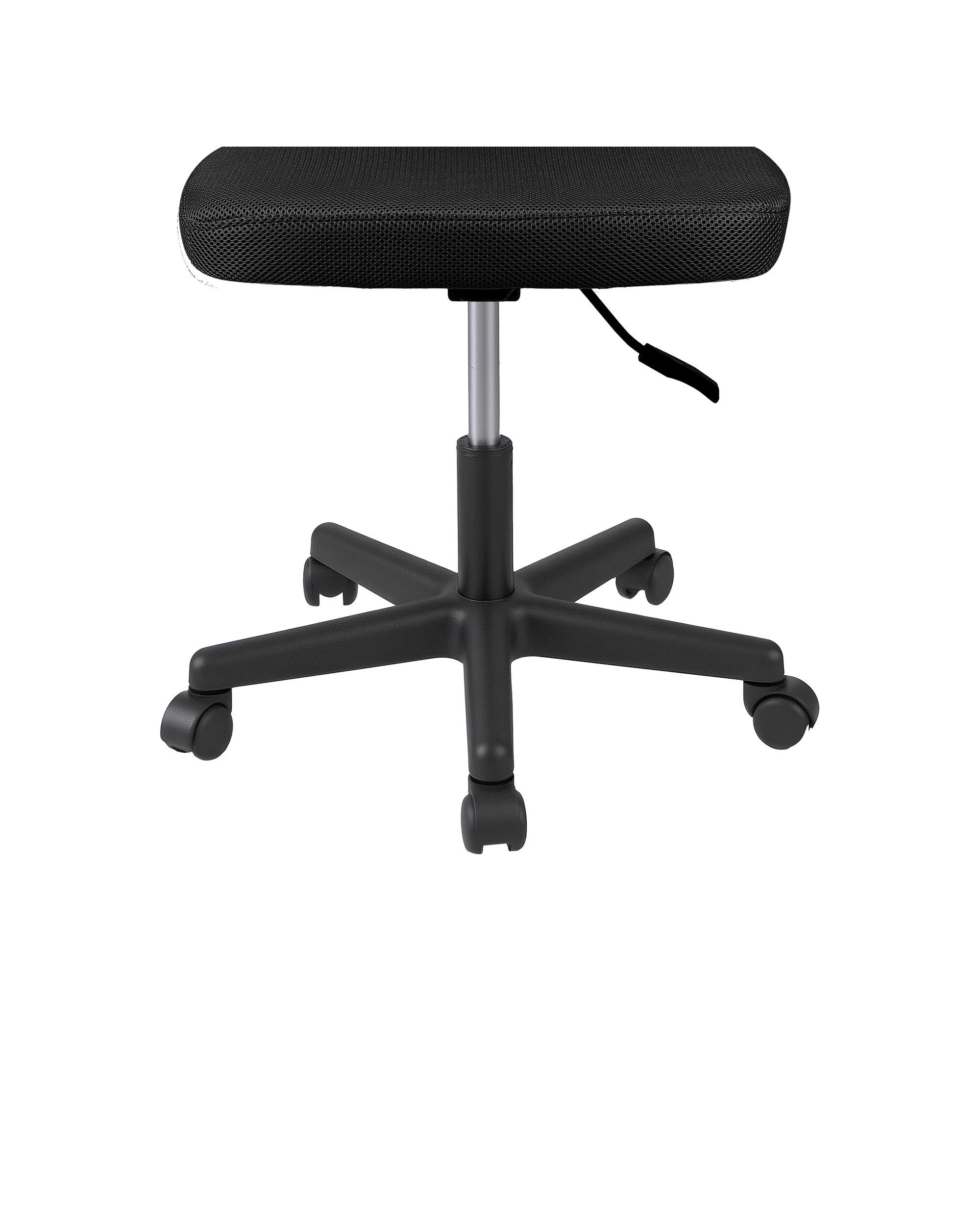 7 Artiss Armless Office Chair Mesh, Height Adjustable, 360° Swivel, for Small Space - Black, 7 of 7
