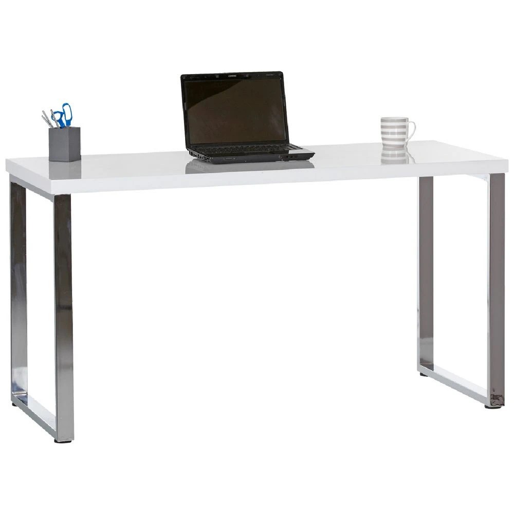 3 Contour Home Office Study 1400mm High Gloss Desk Desks, Tables and Workstations, 3 of 9
