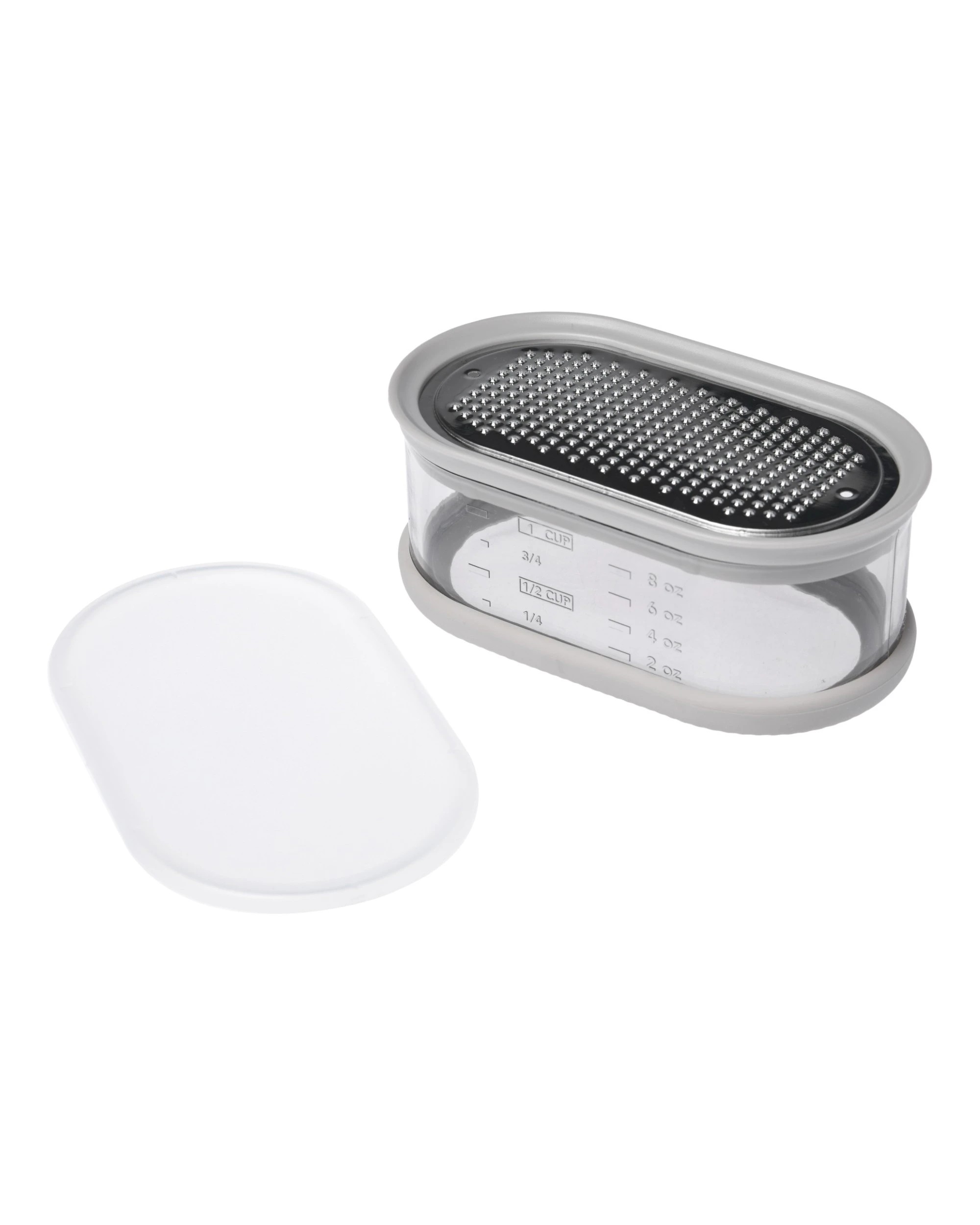 1 Gourmet Kitchen Modern Mini Grater Set 14.2x8.1x5.9cm - Grey, 1 of 8