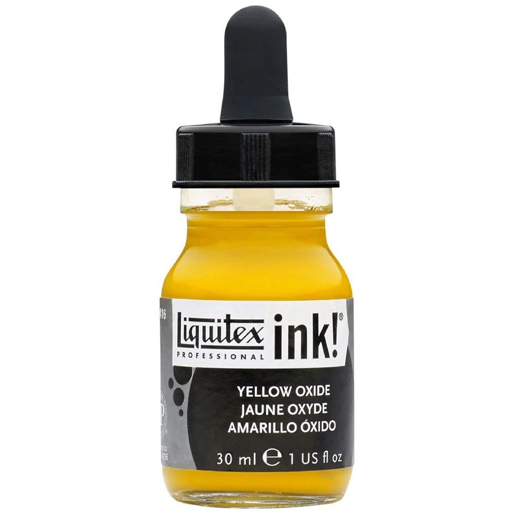 1 Liquitex Professional Ink 30mL Yellow Oxide, 1 of 2