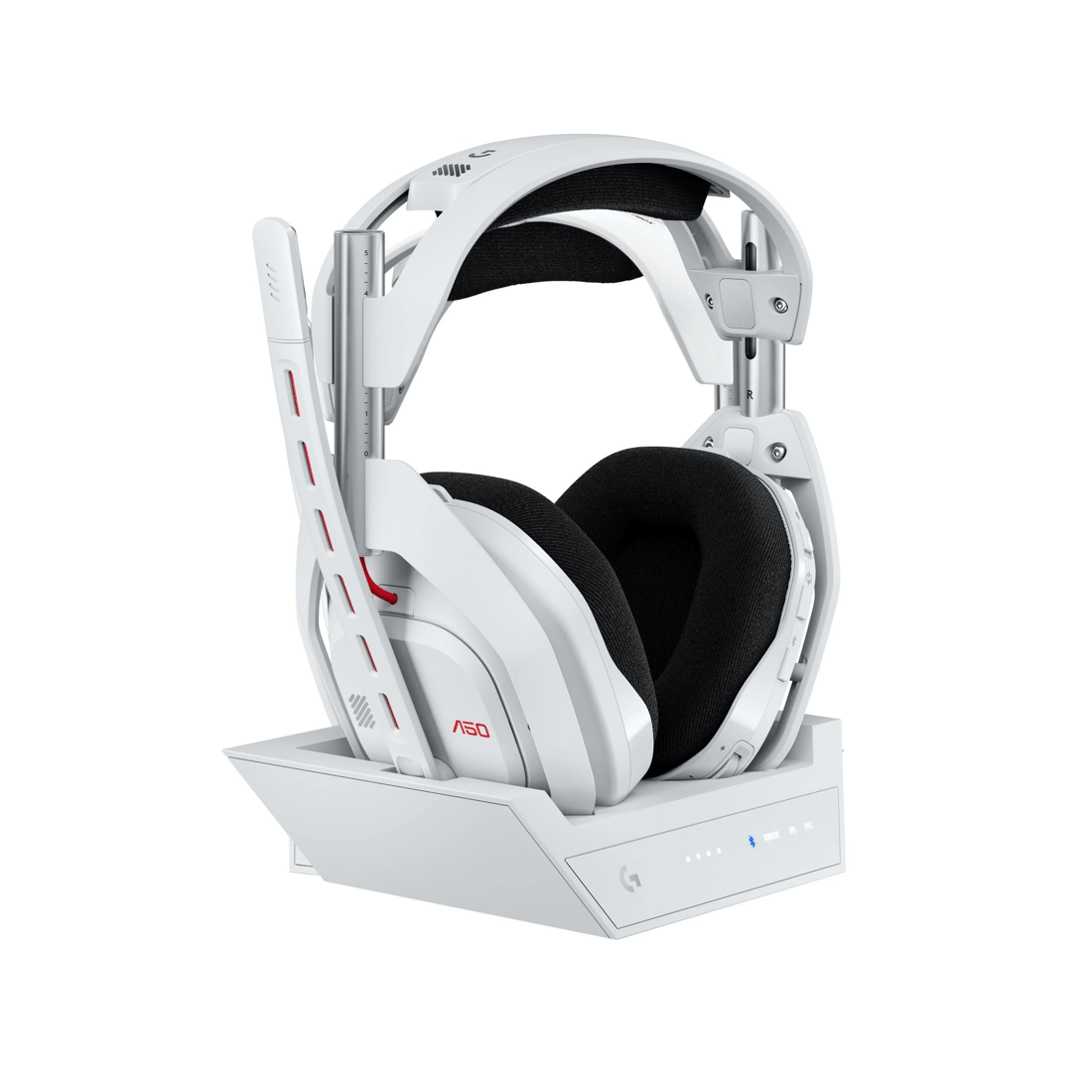 1 Logitech G Astro A50 LIGHTSPEED Wireless Gaming Headset + Base Station - White, 1 of 10