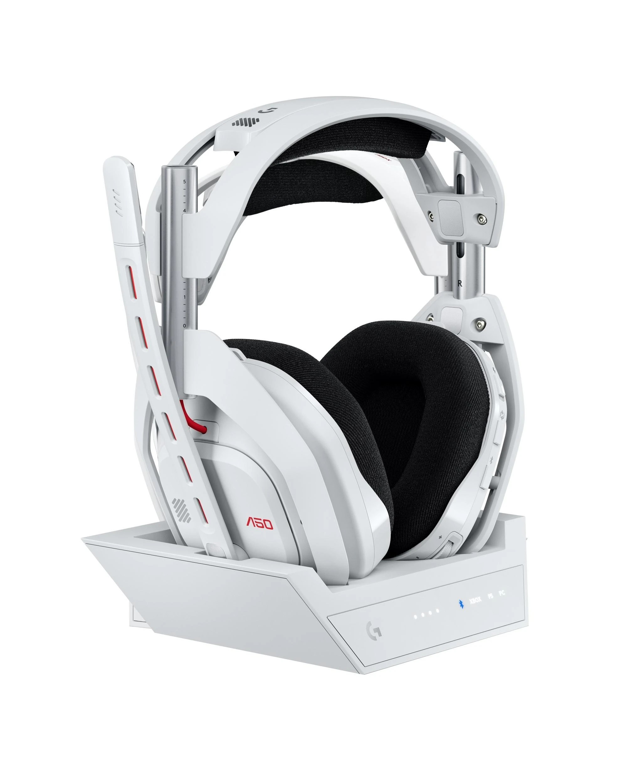 1 Logitech G Astro A50 LIGHTSPEED Wireless Gaming Headset + Base Station - White, 1 of 10