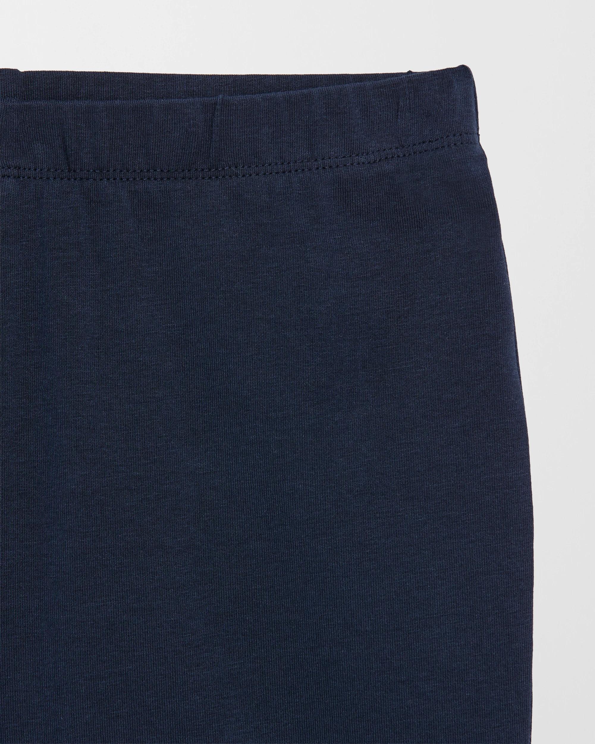 2 Target Kids Australian Cotton Mid Length Bike Short 2 Pack NAVY BLUE, 2 of 2