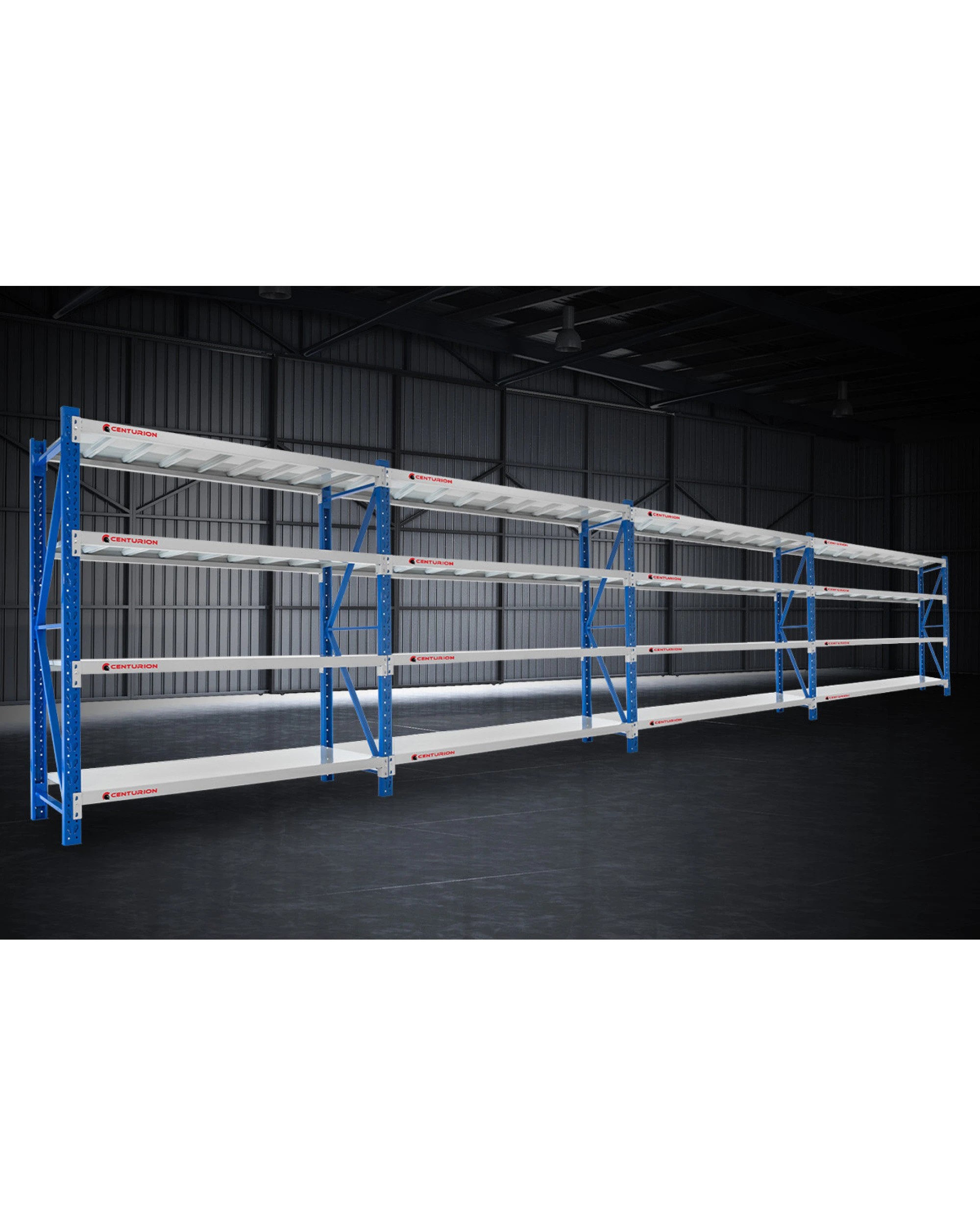 2 Centurion Standard 4 Bay 4M Wide Heavy Duty Shelving 400kg, 2 of 8