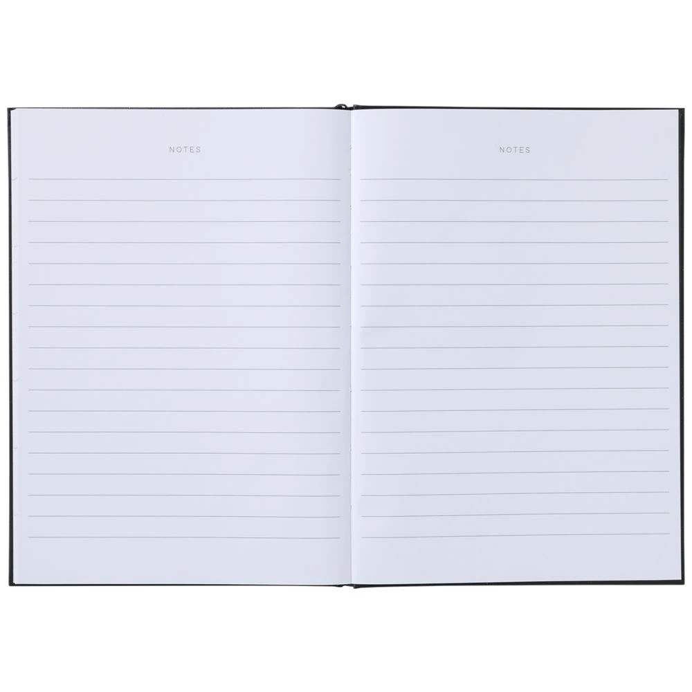 6 Keji A4 Week To View Hard Cover Diary FY26/27 Black, 6 of 6