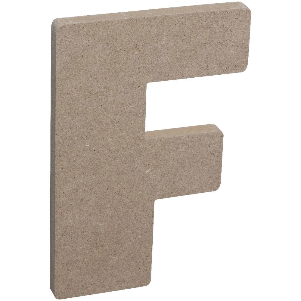 3 Born Wooden Alphabet Letter F 20cm, 3 of 3