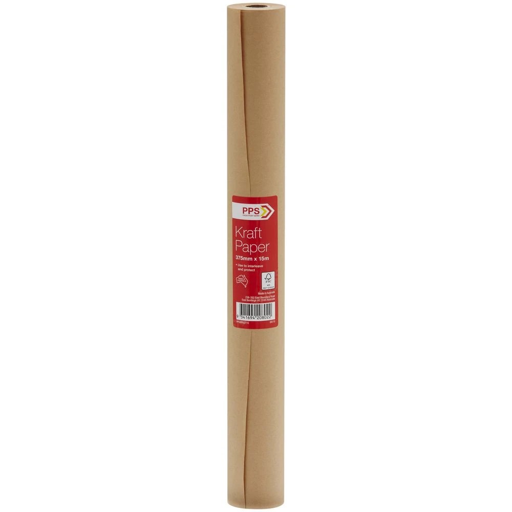3 PPS Kraft Paper Roll 375mm x 15m, 3 of 3