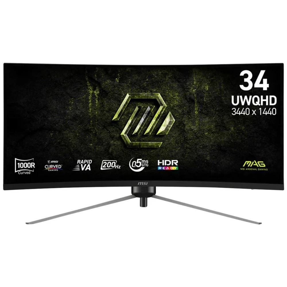 1 MSI 32" UWQHD 200Hz Monitor 345CQRF, 1 of 5