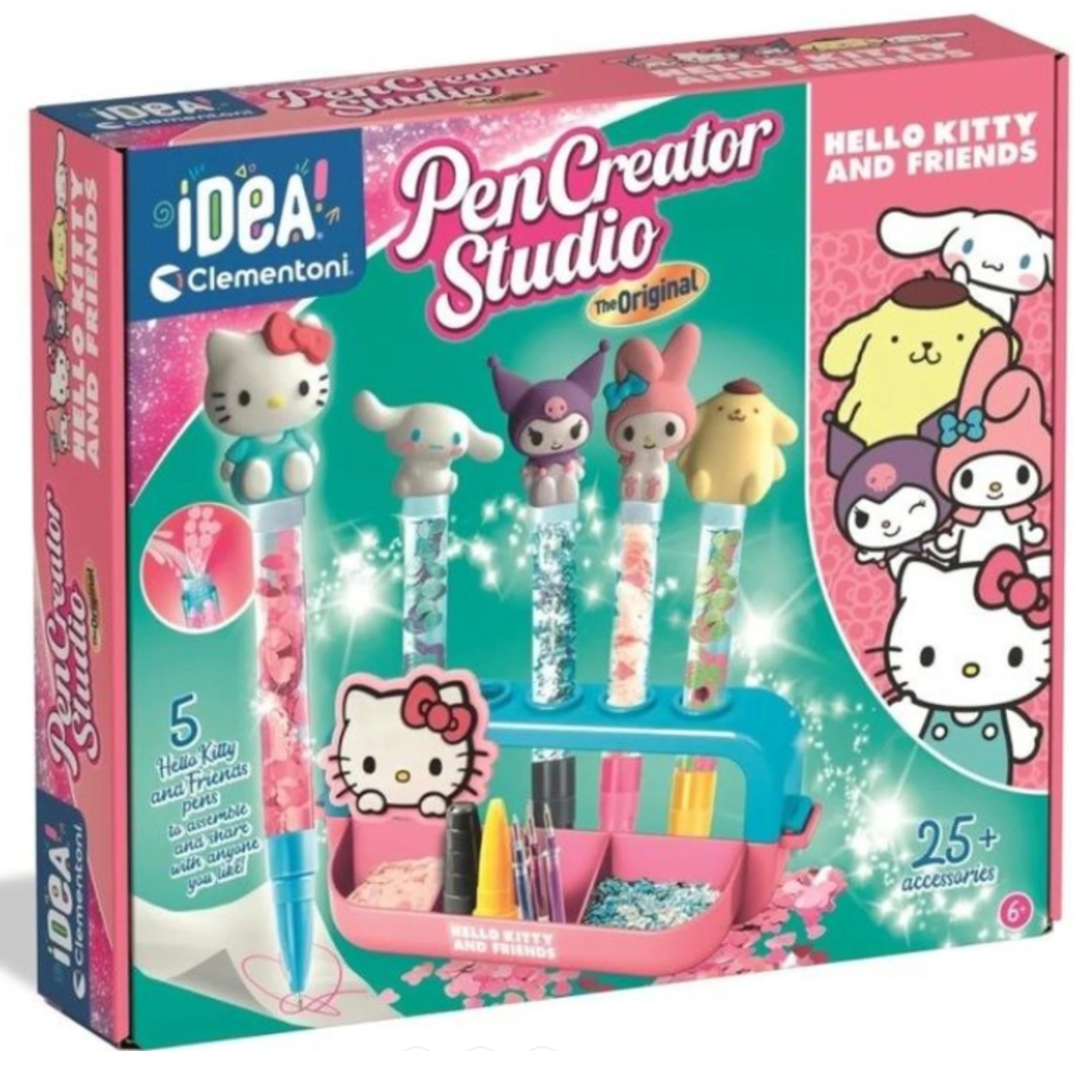 1 Clementoni Hello Kitty & Friends Pen Maker Creator Studio Kit - Pink, 1 of 4