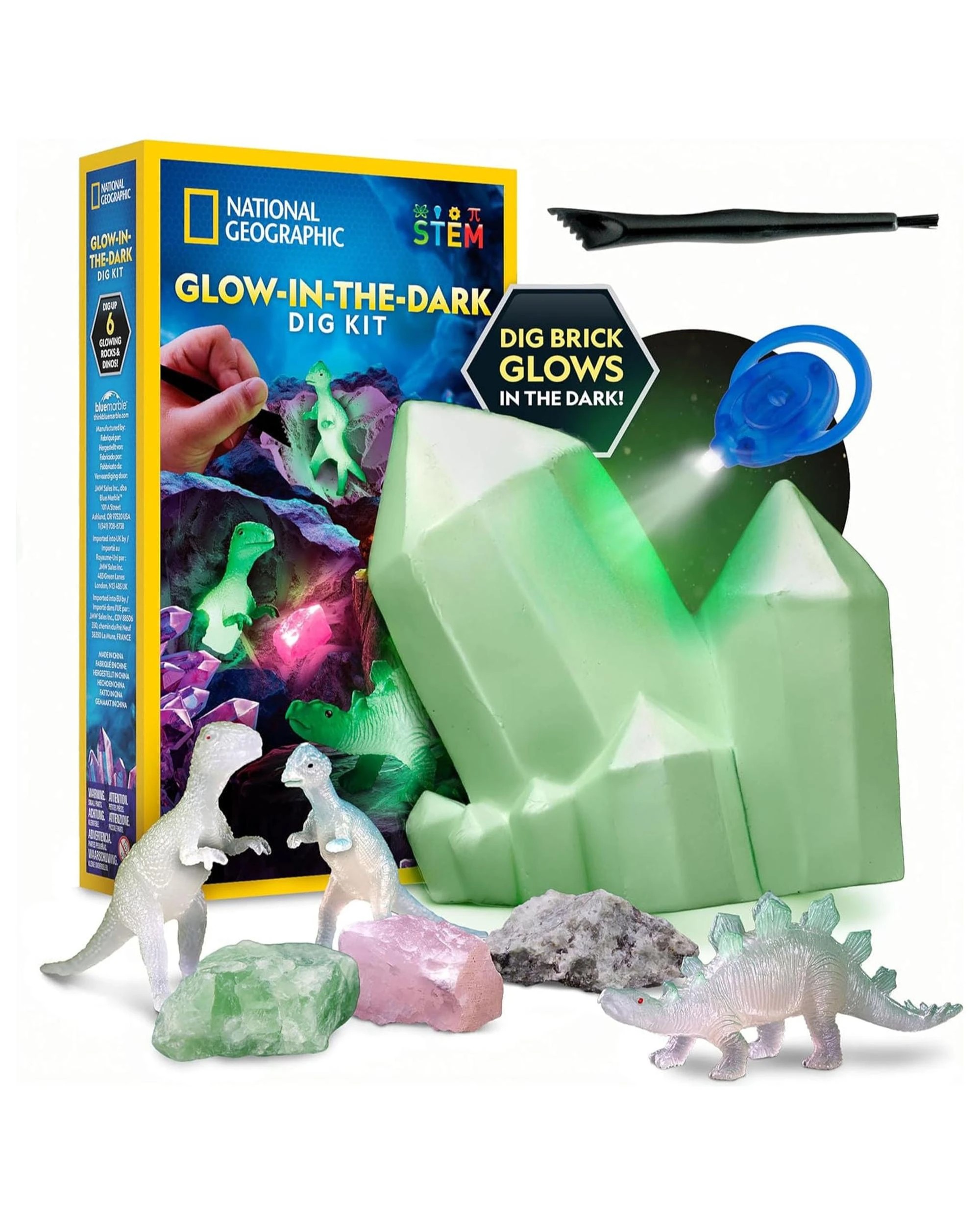 2 National Geographic Glow-in-the-Dark Dig Kit, 2 of 2
