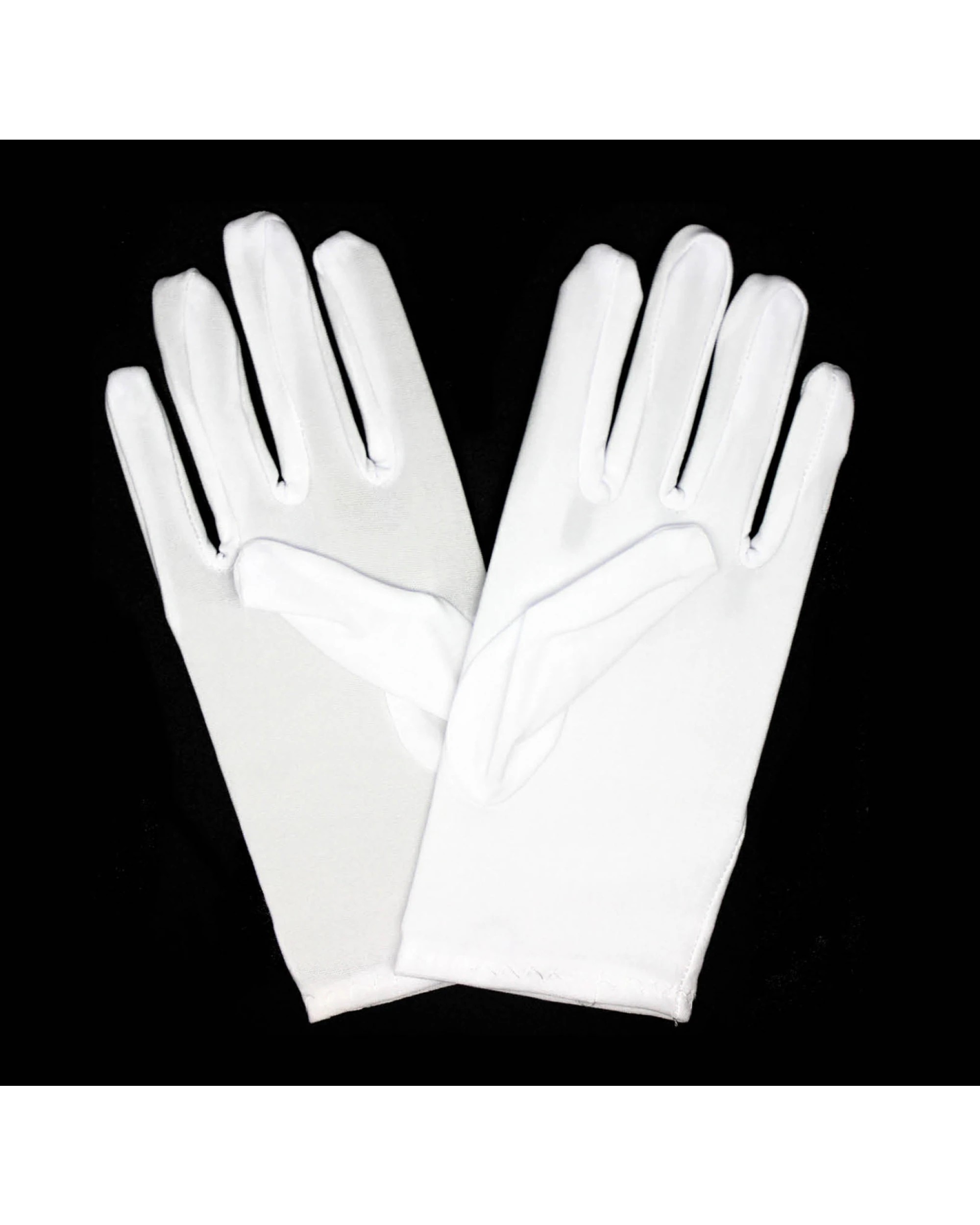 2 BR Costumes Ladies Short Gloves for Costume Parties and Weddings, 2 of 2