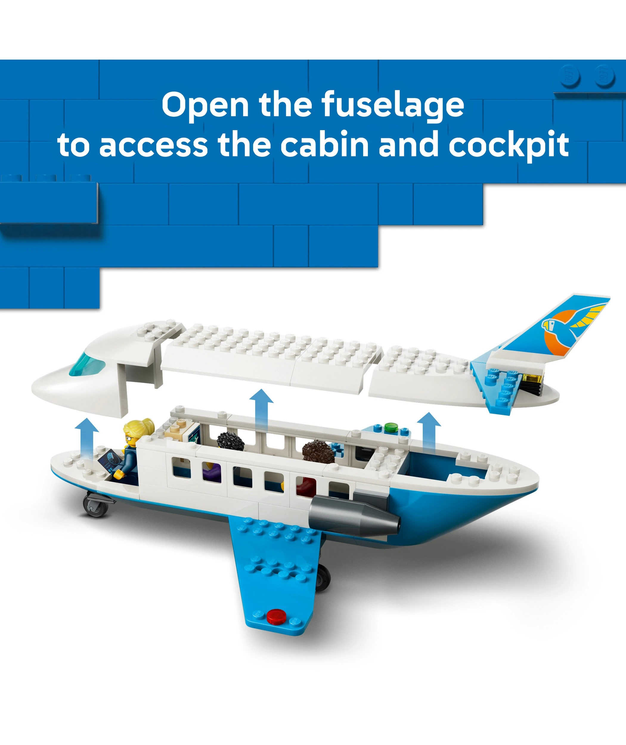 6 LEGO City Passenger Jet 60492, 6 of 10