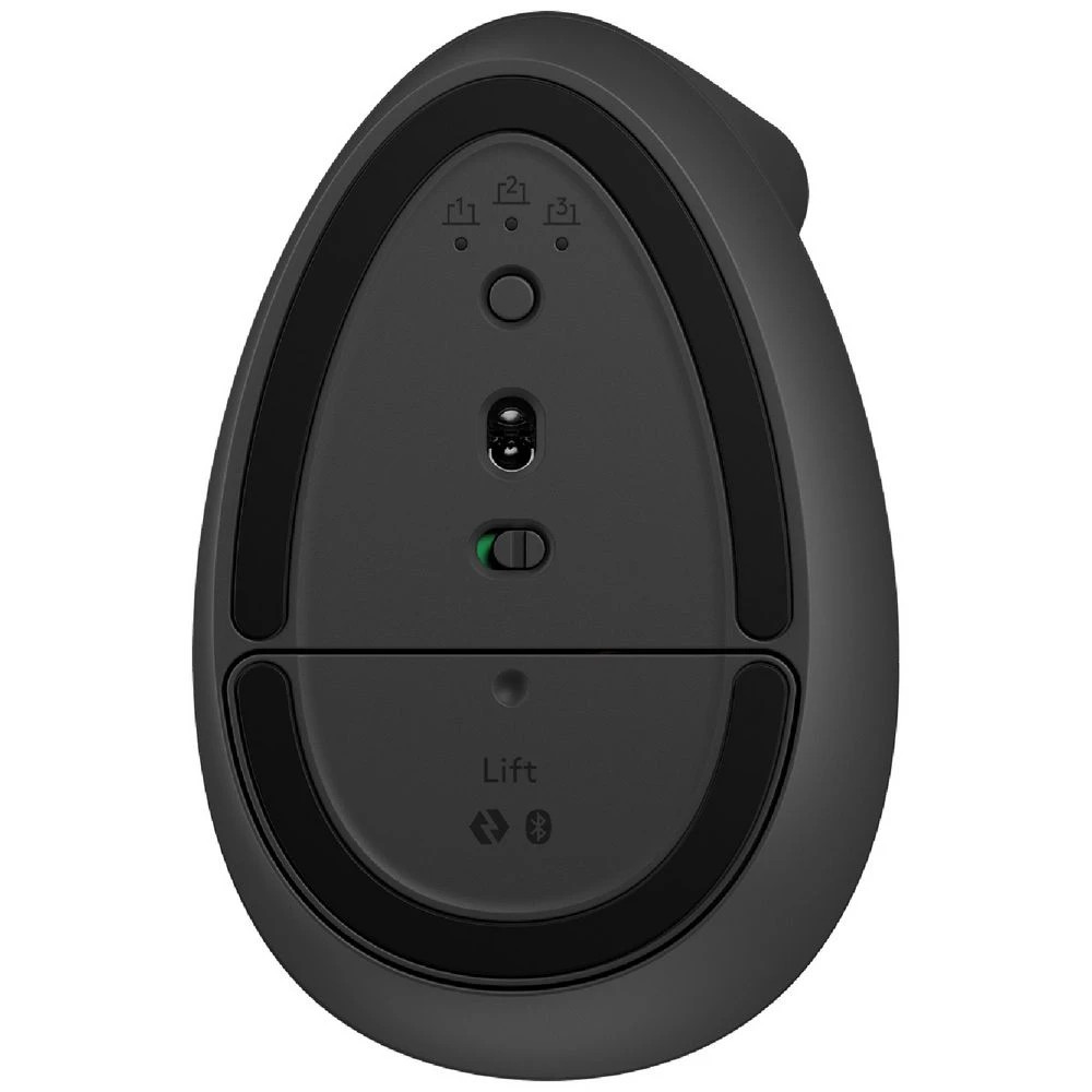 6 Logitech Lift Vertical Ergonomic Mouse Graphite, 6 of 10