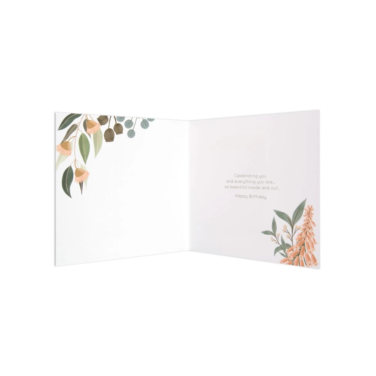 2 Hallmark Birthday Card - Australian Spirit Among The Gum Trees White, 2 of 3