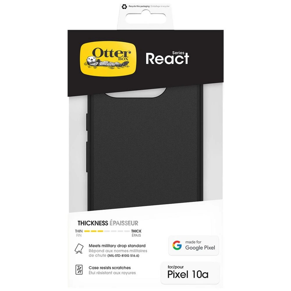 5 OtterBox React Case Pixel 10a Black, 5 of 5