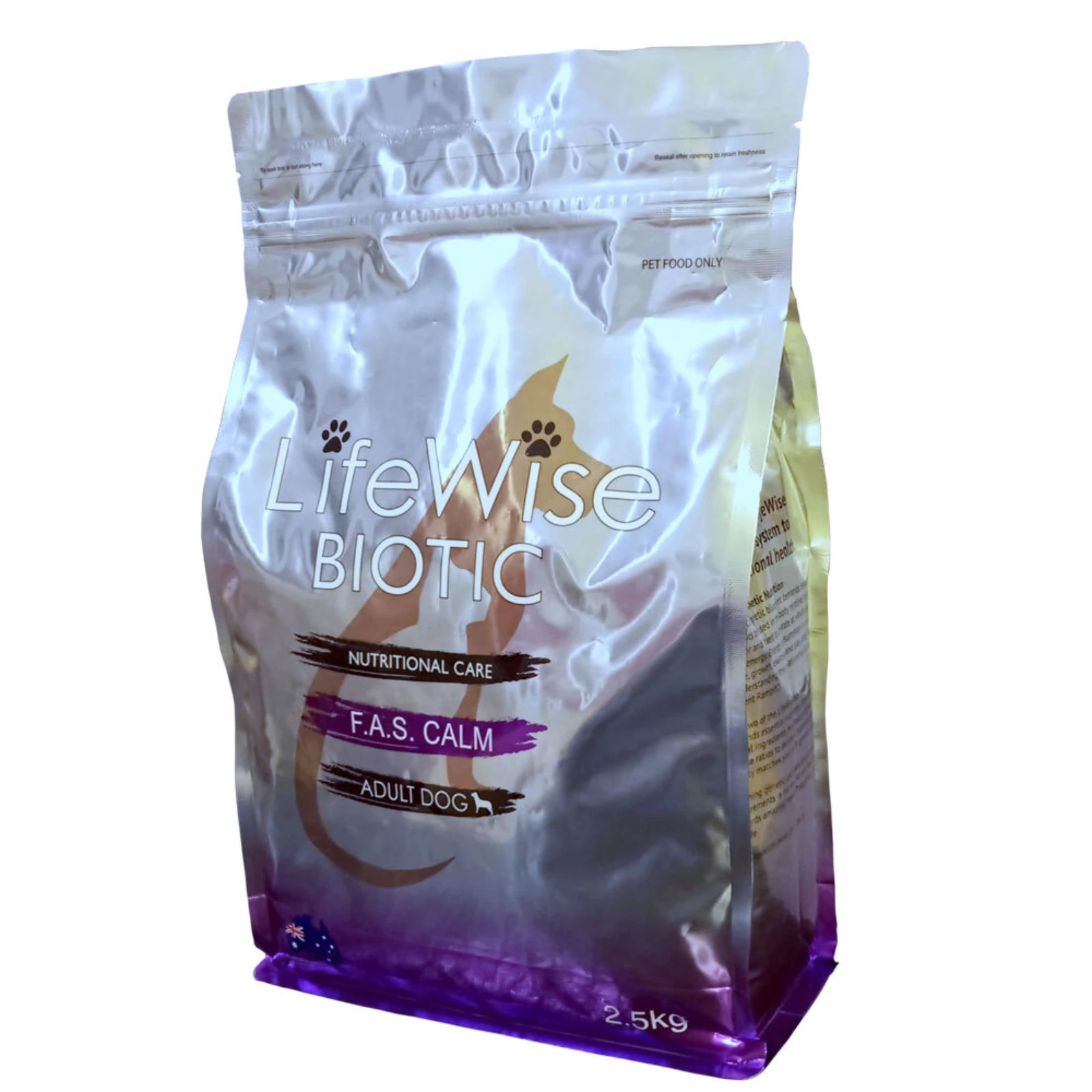 1 Lifewise Biotic F.a.s Calm Fish Dry Dog Food - 2.5kg, 1 of 2