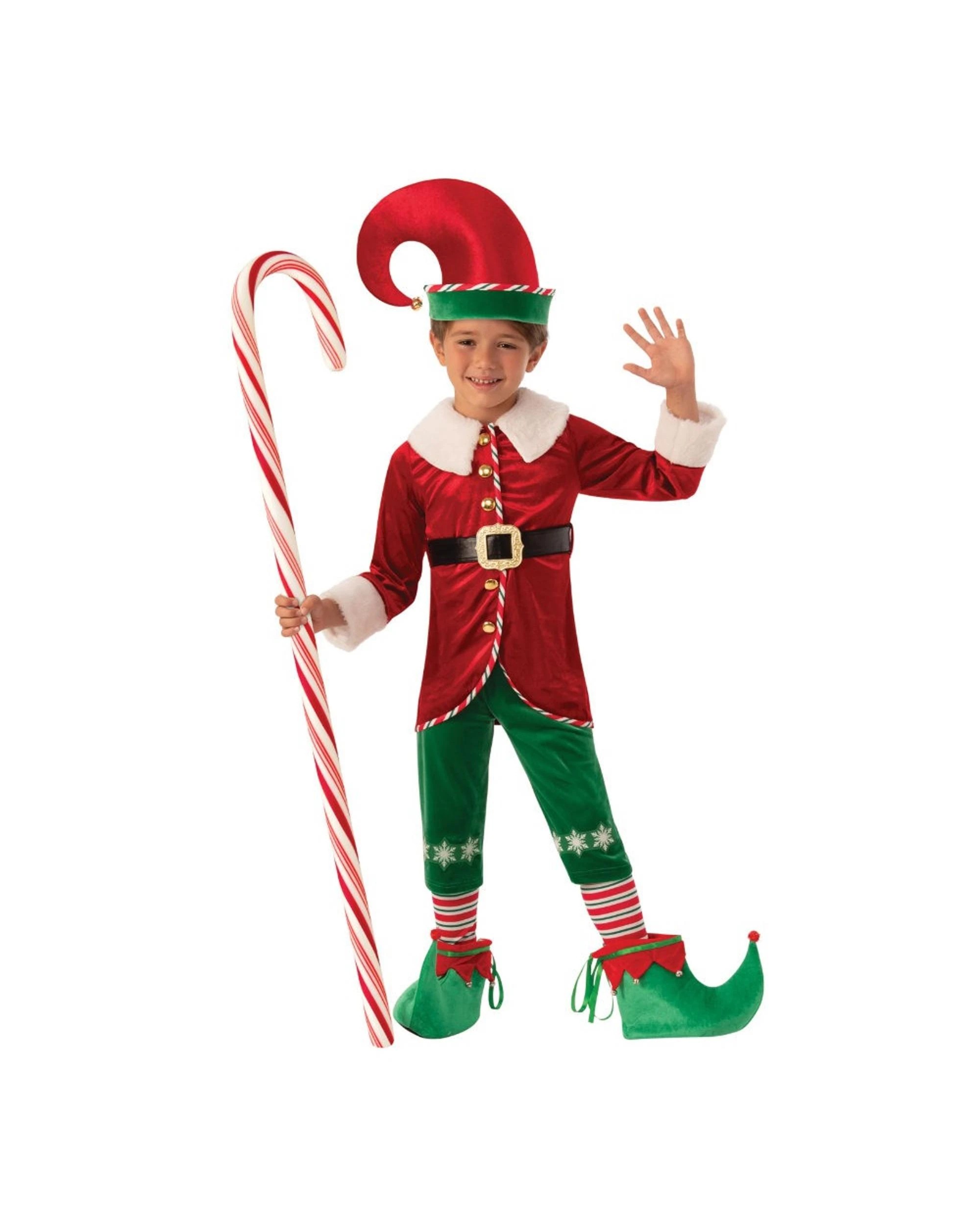 1 Elf Deluxe Child Costume Size 5-7 Years, 1 of 4