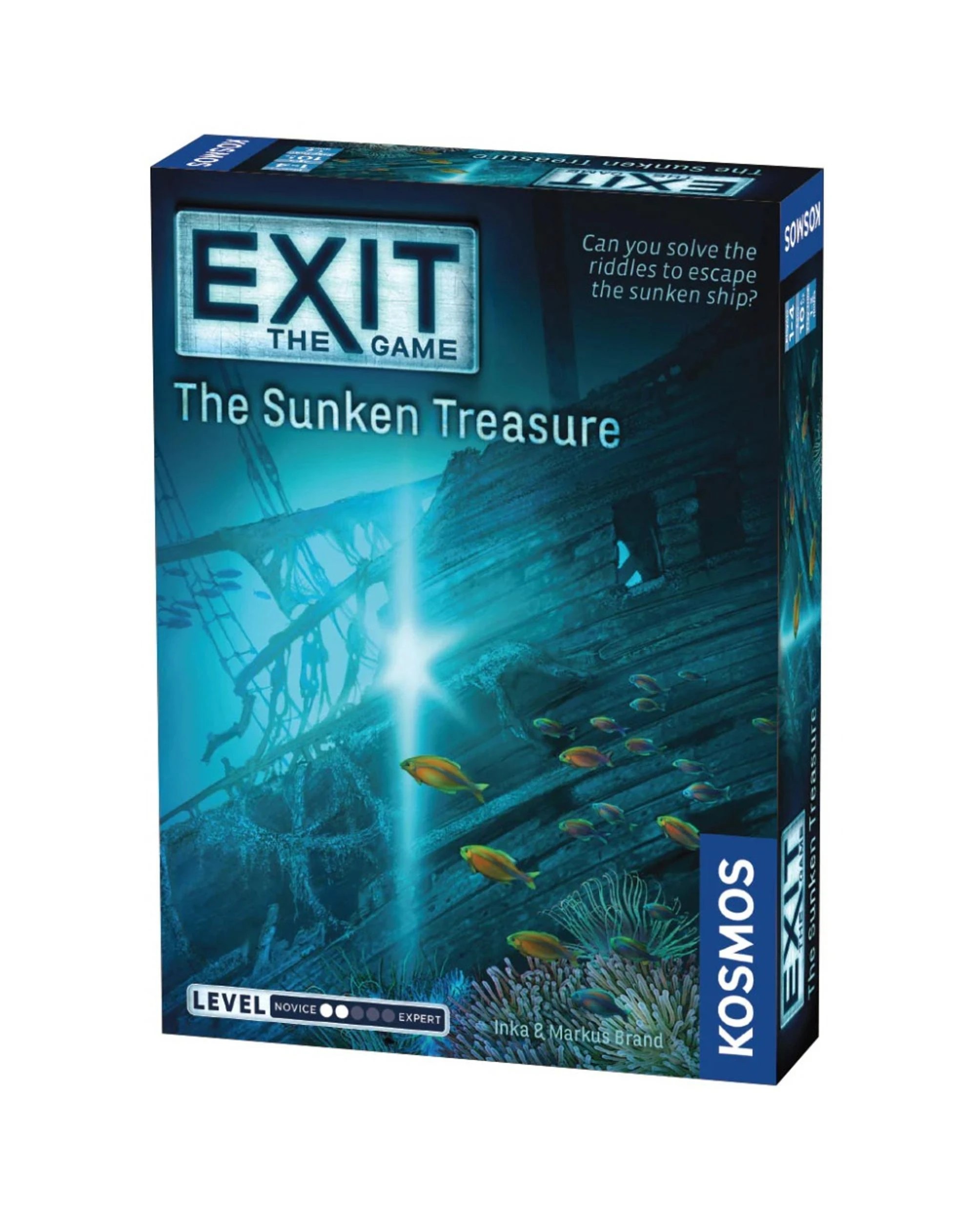 1 Exit The Game: The Sunken Treasure Puzzle Game, 1 of 3