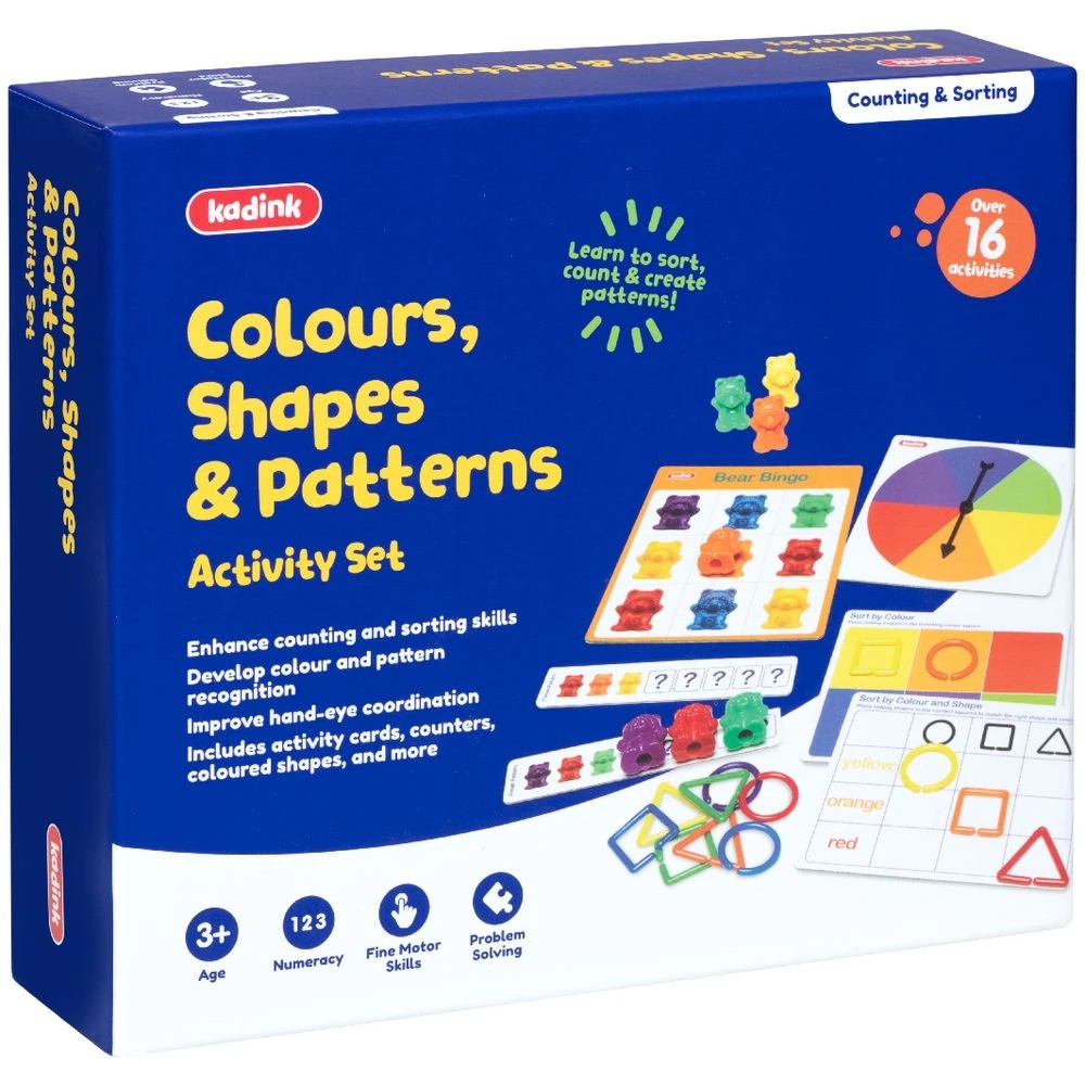 2 Kadink Colours, Shapes & Patterns Activity Set, 2 of 4