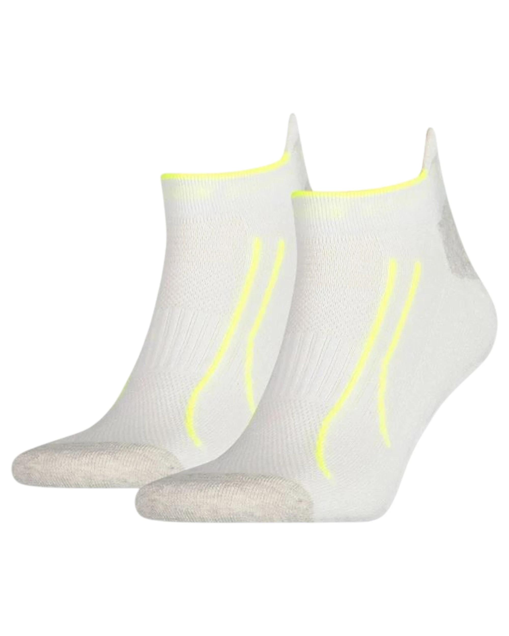 4 Puma 6 Pairs Unisex Performance Training Quarter Crew Socks WHITE, 4 of 6