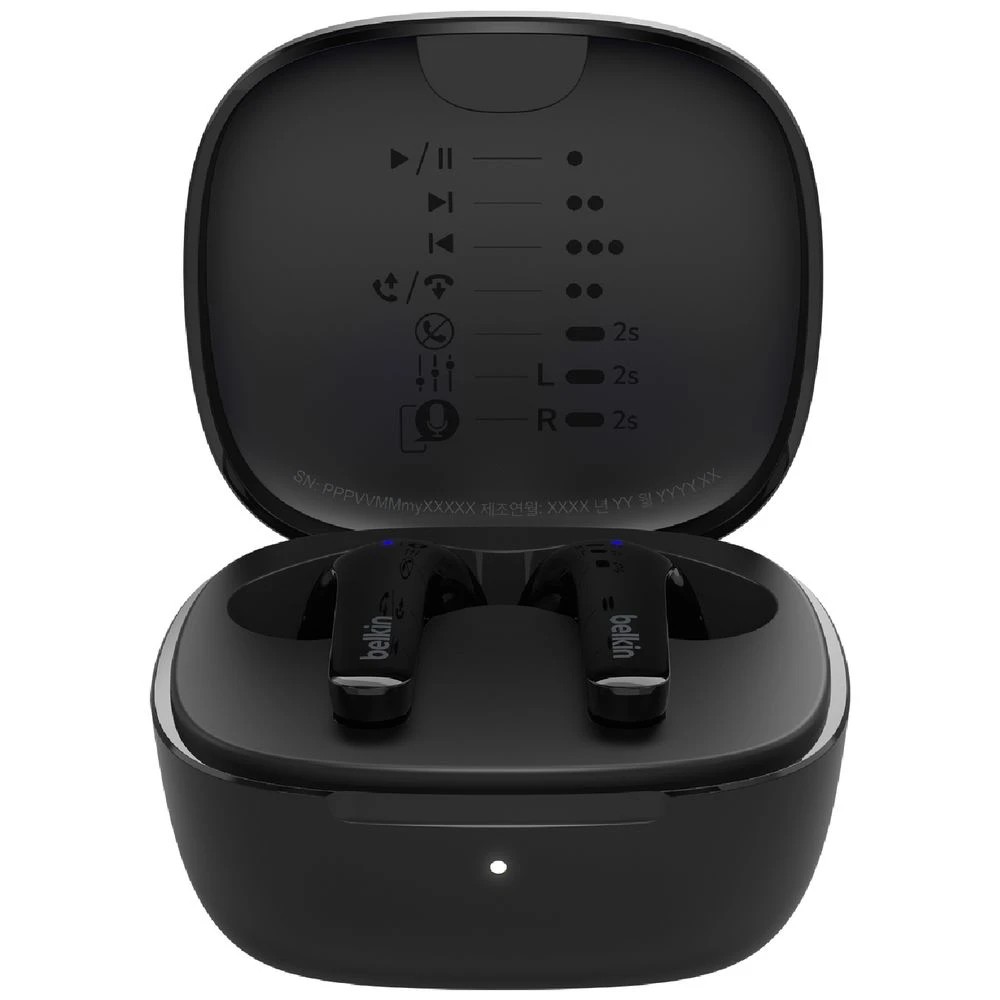 5 Belkin SoundForm Motion True Wireless Earbuds Black, 5 of 7